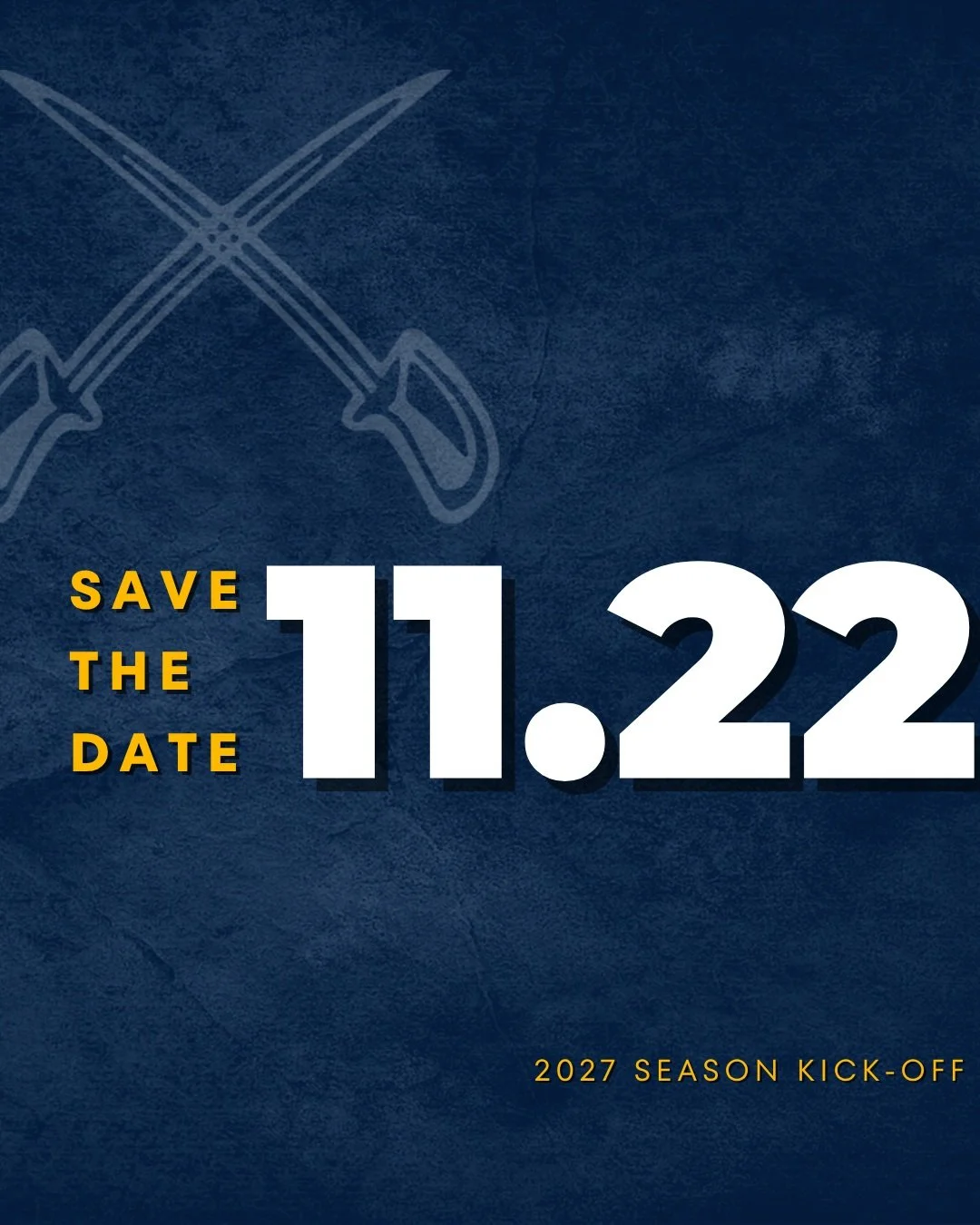 📆Save the Date! 2027 is coming 📆

Take your first step! Join the White Sabers on Sunday, November 22nd in Rochester, NY at an open rehearsal. Attending 'Membership Days' is the first step to getting your contract for 2027. 

Get on the interest lis