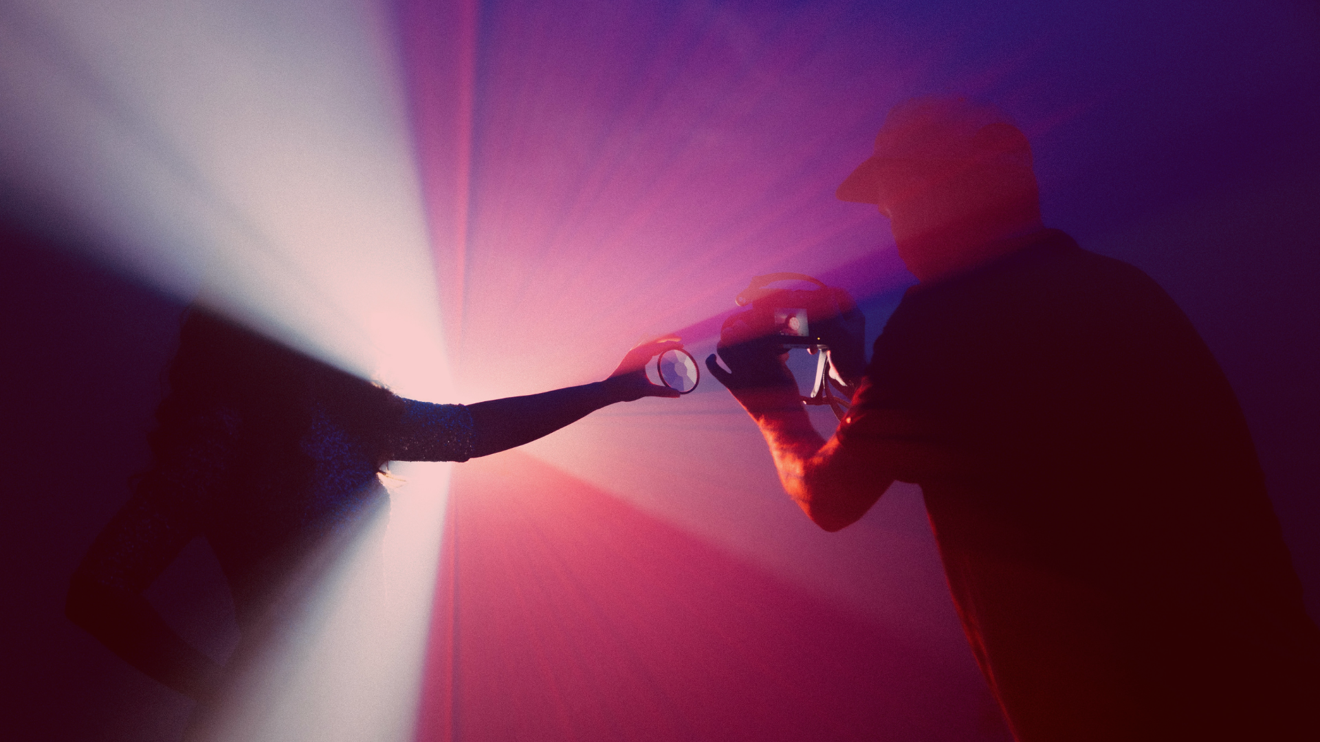 Fotograf, ljussken, kameralins