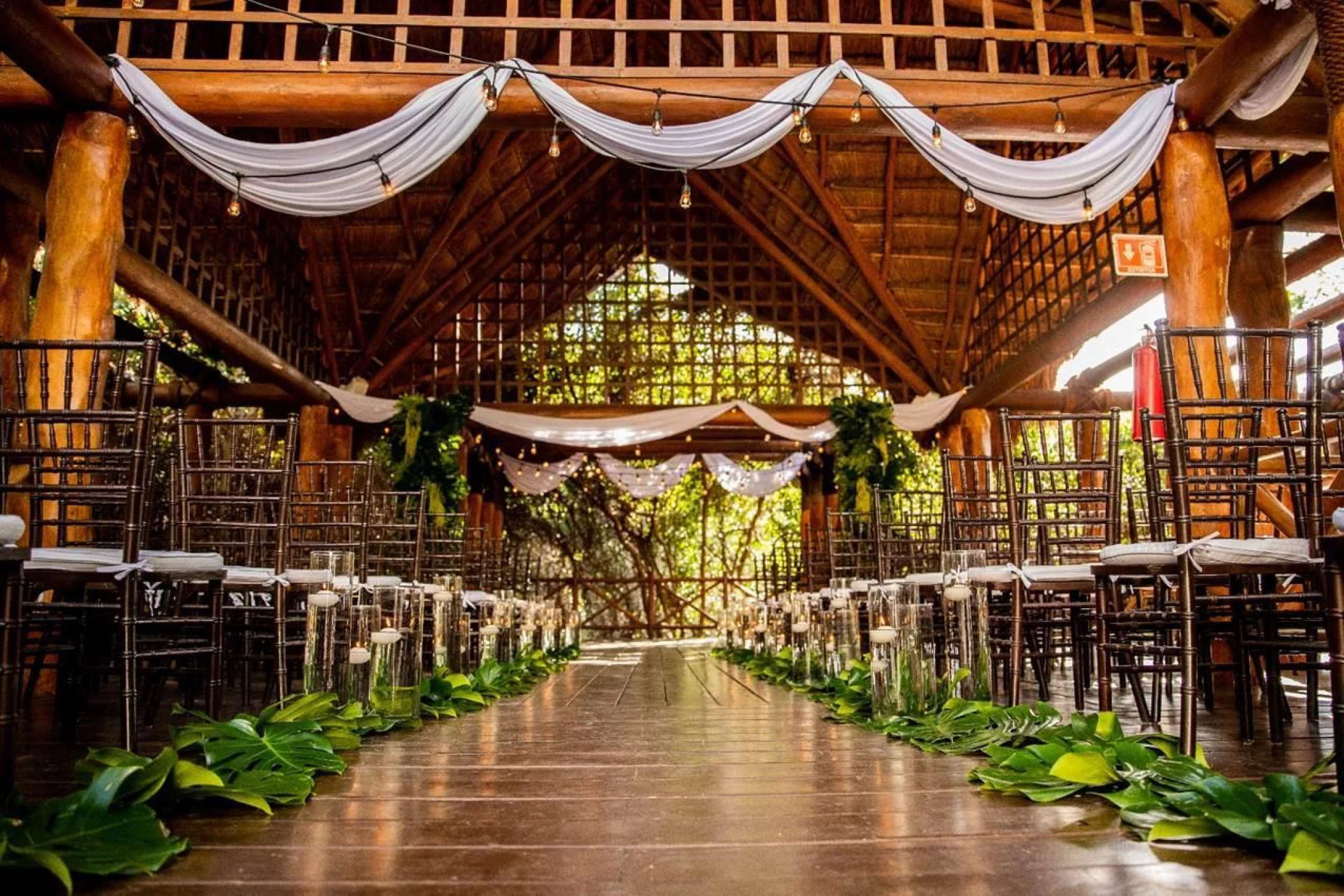 Gazebo Perla wedding venue at Paradisus La Perla Playa del Carmen, adults-only garden gazebo ceremony