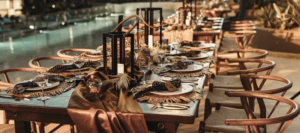 Wedding Reception Tablescape