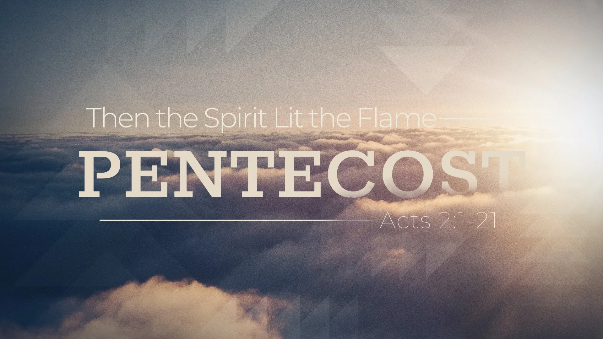 Then the Spirit Lit the Flame