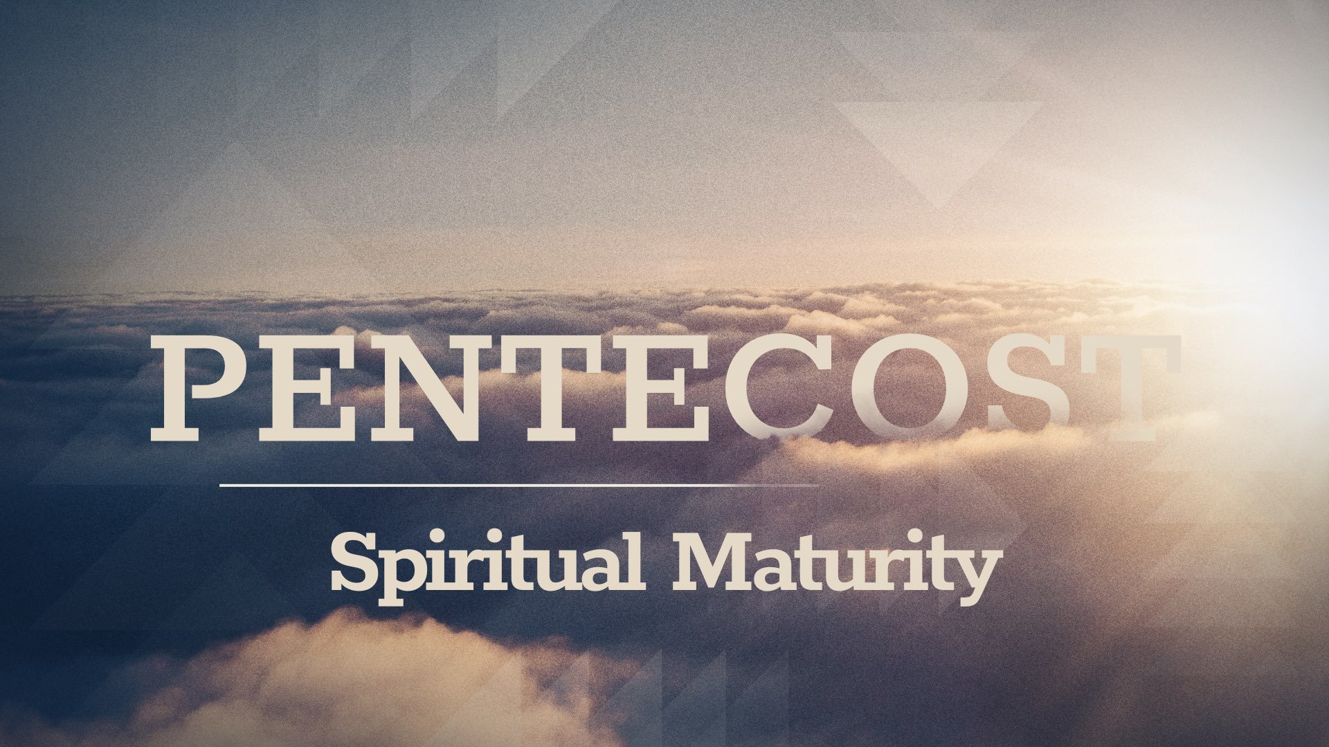 Spiritual Maturity