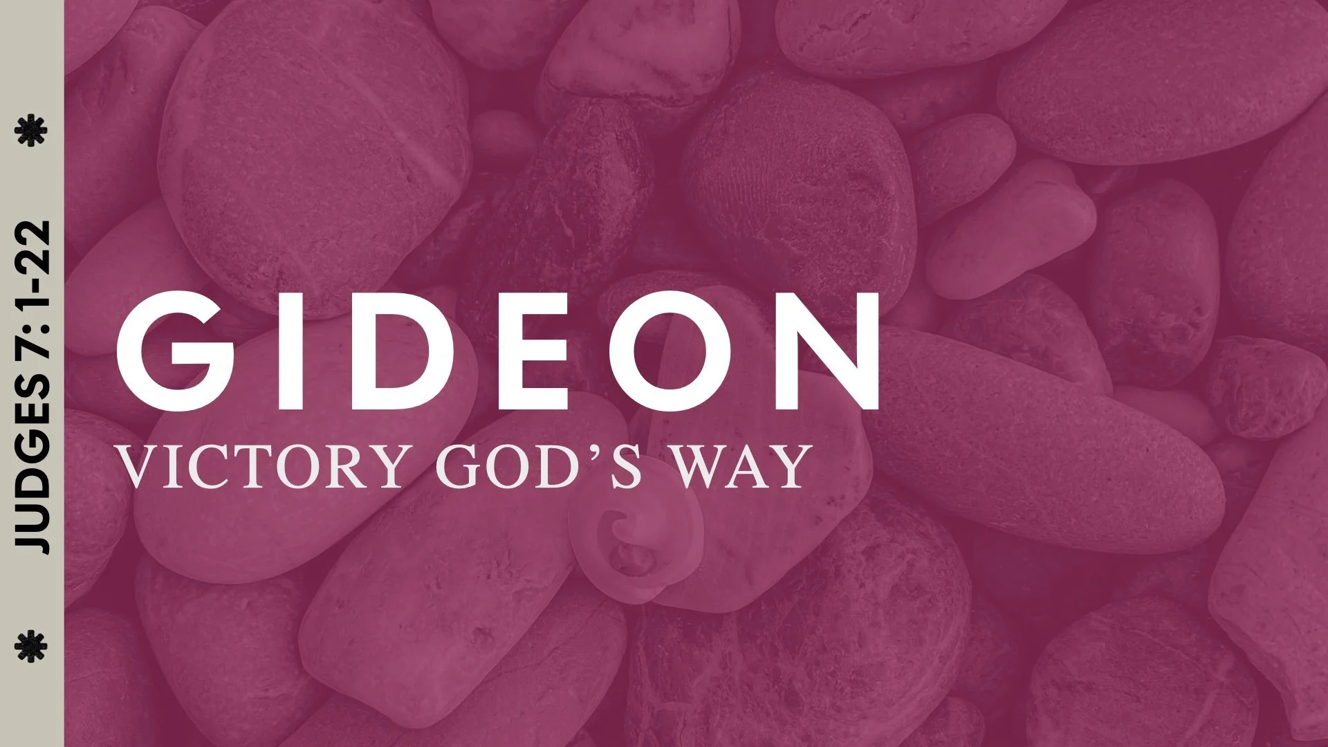 Gideon: Victory God’s Way
