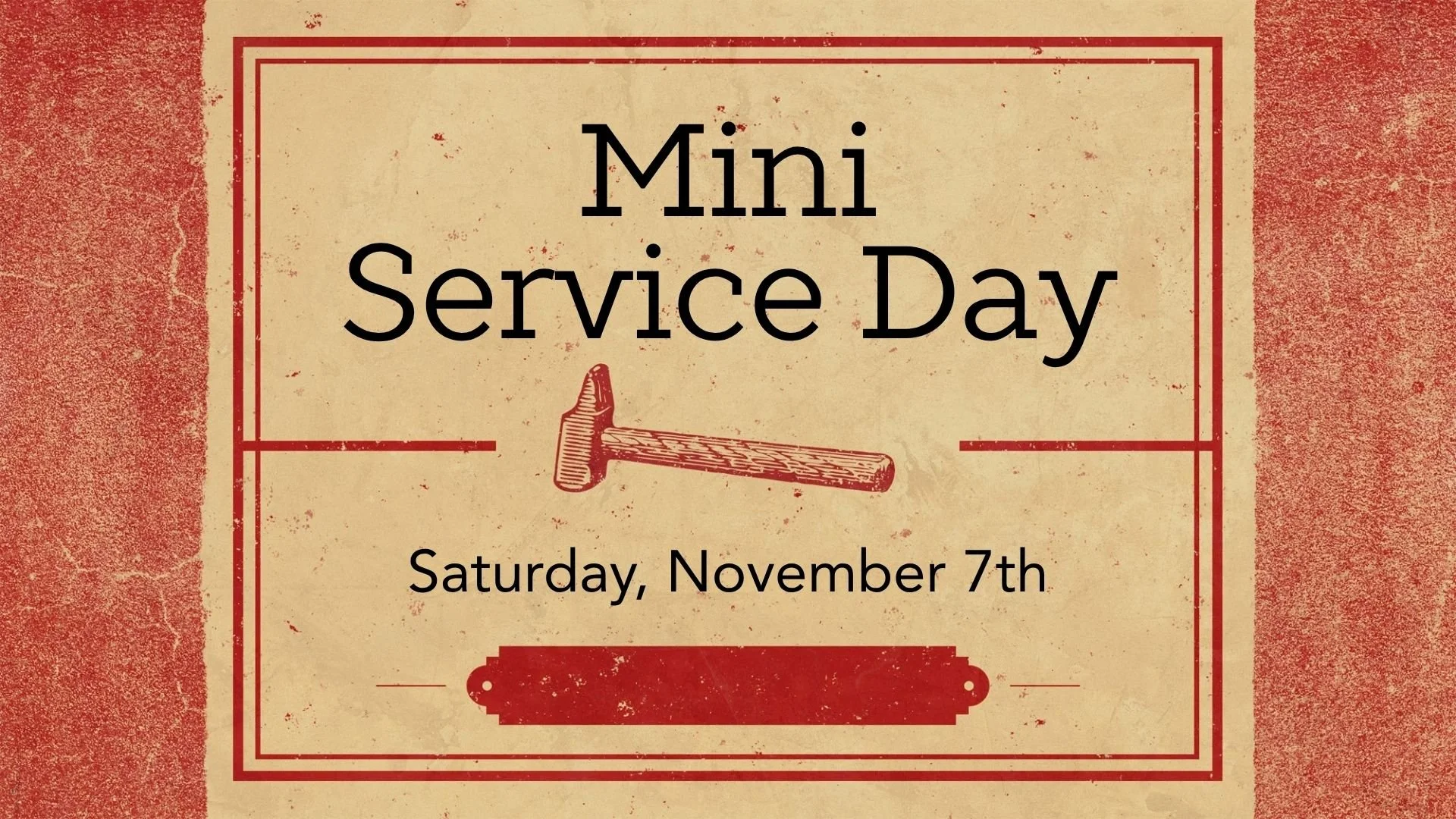 Mini Service Day