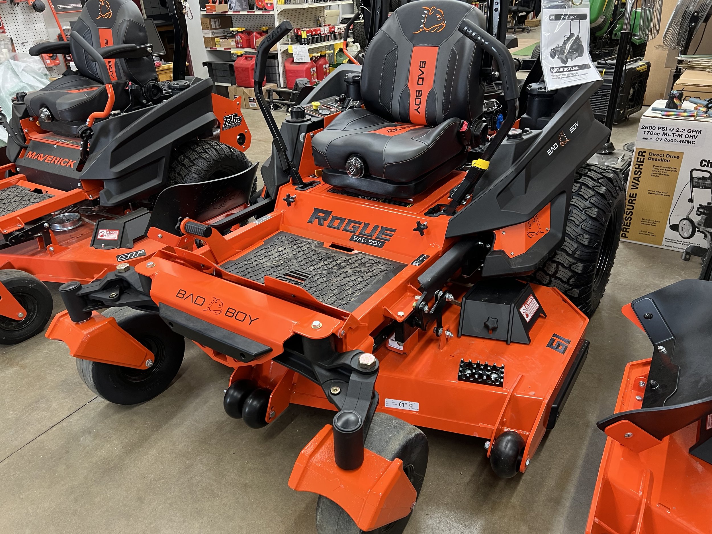 ROGUE BAD BOY MOWER 61" DECK