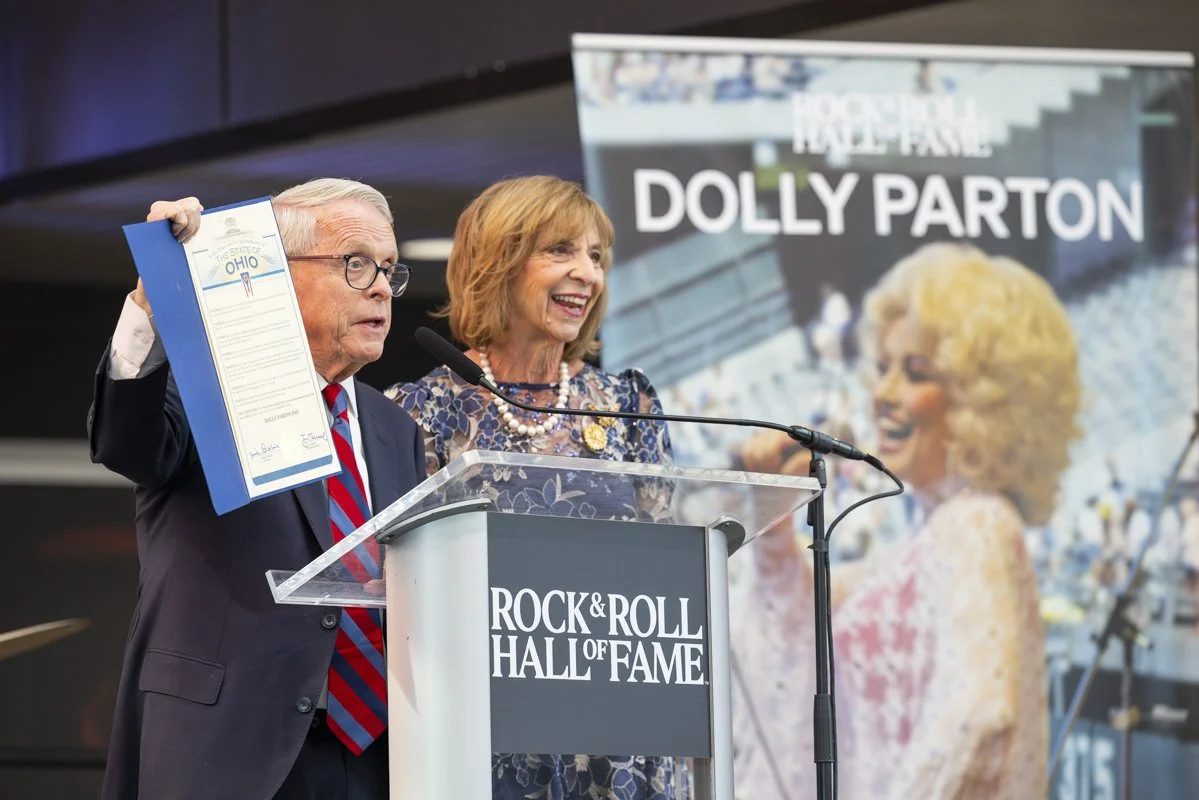 Dolly Parton Day at Cleveland's Rock &amp; Roll Hall of Fame