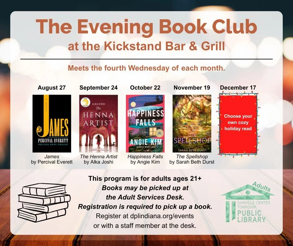 The Evening Book Club (Ages 21+)