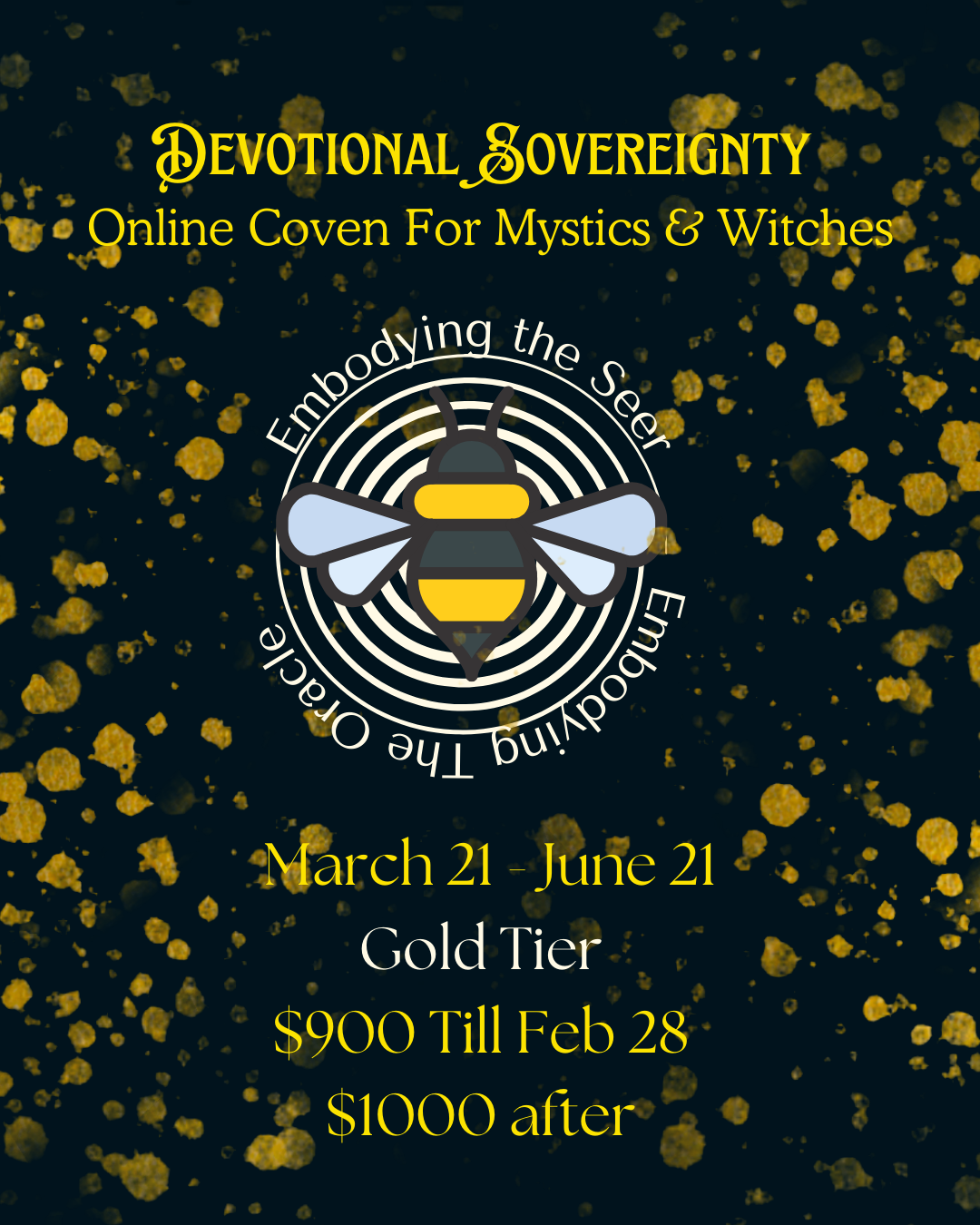 Gold Tier - Devotional Sovereignty
