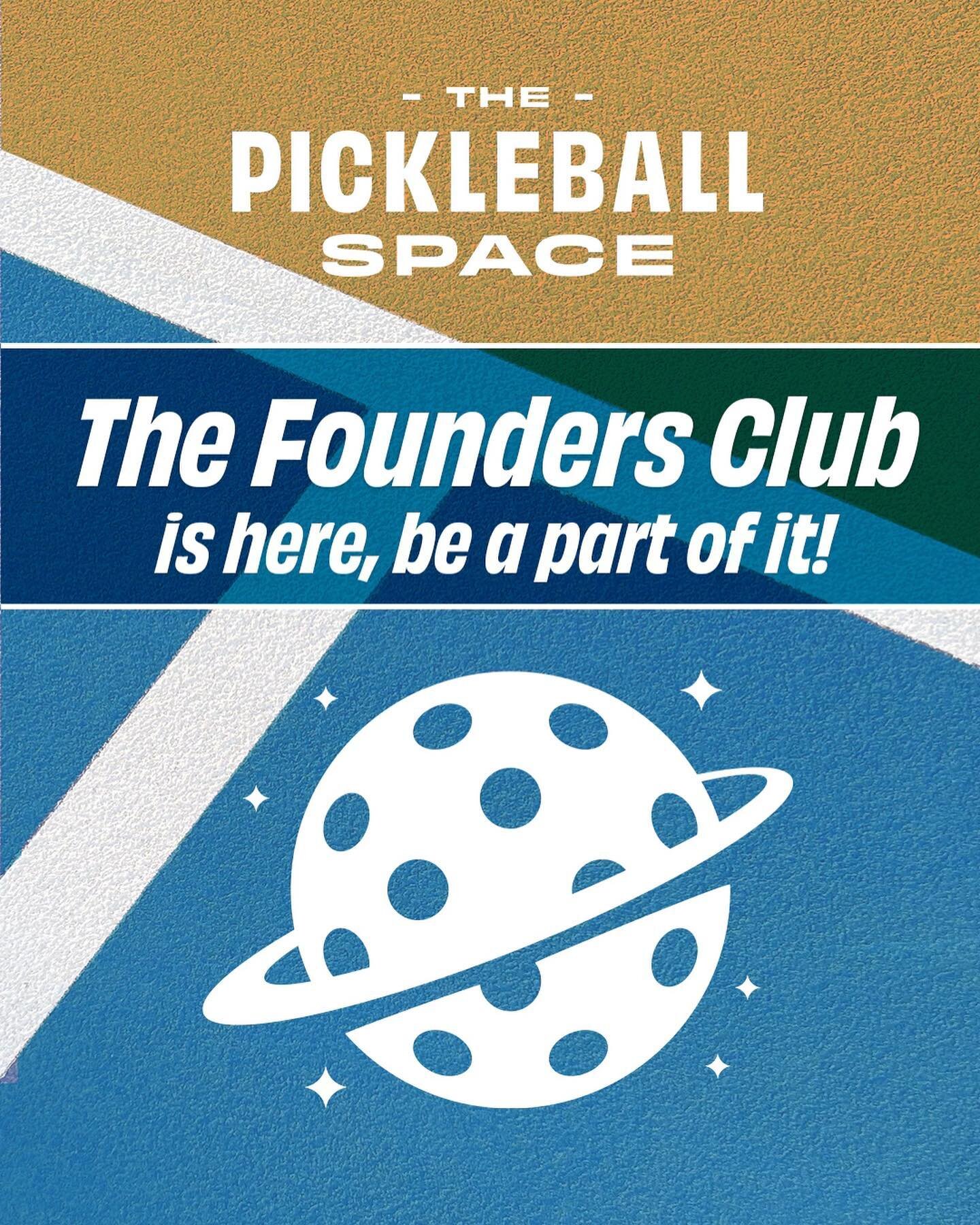 Welcome to The Pickleball Space Founders Club🏓 Where the game thrives.  Be part of the exclusive group shaping the future of our SPACE. . . . 
#pickleballaz #indoorpickleball #pickleballfounders #glendaleaz
