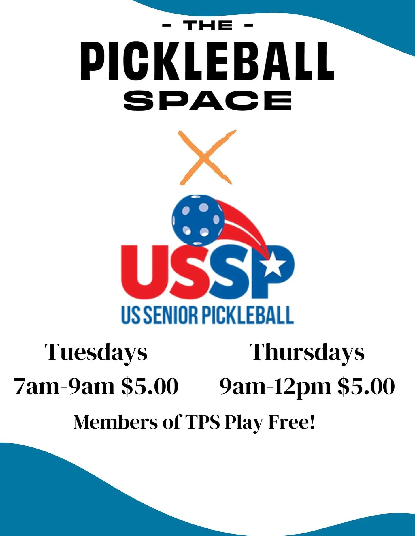 Senior Pickleball now runs Tuesdays &amp; Thursdays at The Pickleball Space!
Double the games, double the fun &mdash; see you on the courts! 🙌
.
.
#pickleball #indoorpickleball #seniorpickleball #thepickleballspace