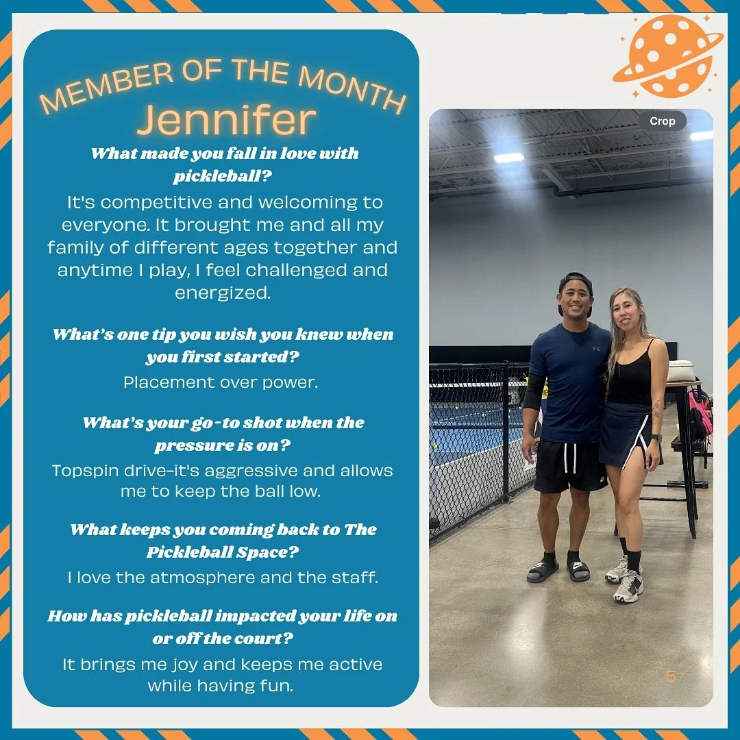 🎉 Our December Members of the Month Are THAT Good&hellip; We Needed FOUR Flyers! 🎉 The Pickleball Space community keeps showing up, leveling up, and bringing the energy &mdash; so much so that celebrating just one member wasn&rsquo;t enough this mo