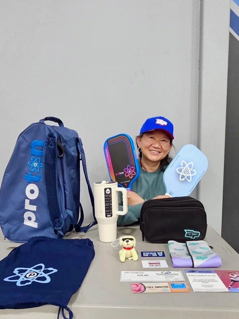 🎉🏓 Members Week Drawing Winners! 🏓🎉
A huge congratulations to our winners and thank you to everyone who participated during Members Week!
🥇 1st Place: Tauny WOO
🥈 2nd Place: Lisa Mitchell
🥉 3rd Place: Jodi Ropte
We love celebrating our members