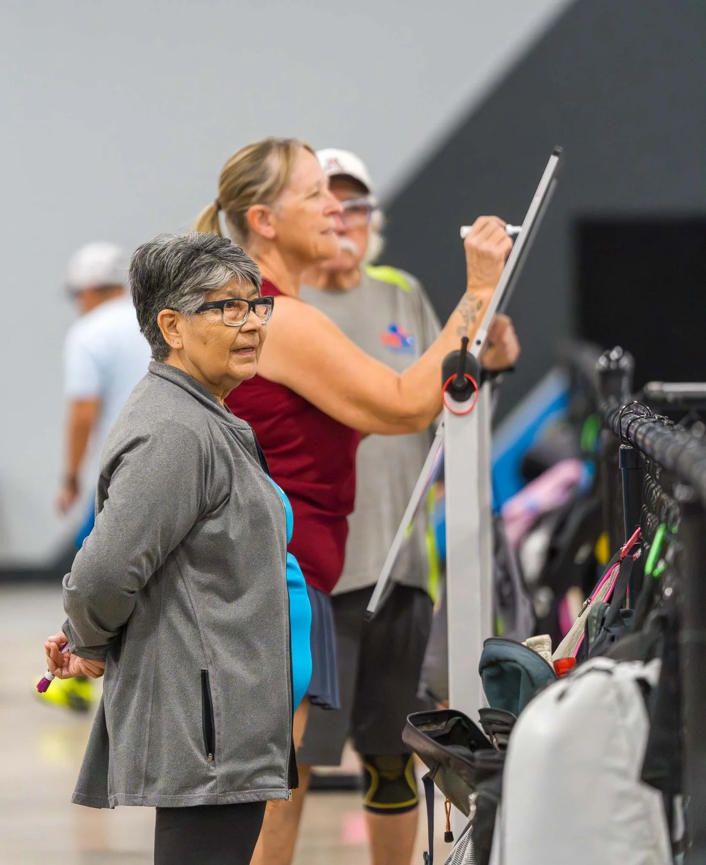 USSP Senior Pickleball 🏓
Taking over with elite play and big energy. Every Tuesday and Thursday at The Pickleball Space. 
.
.
#pickleball #indoorpickleball #pickleballfamily #usseniorpickleball #thepickleballspace