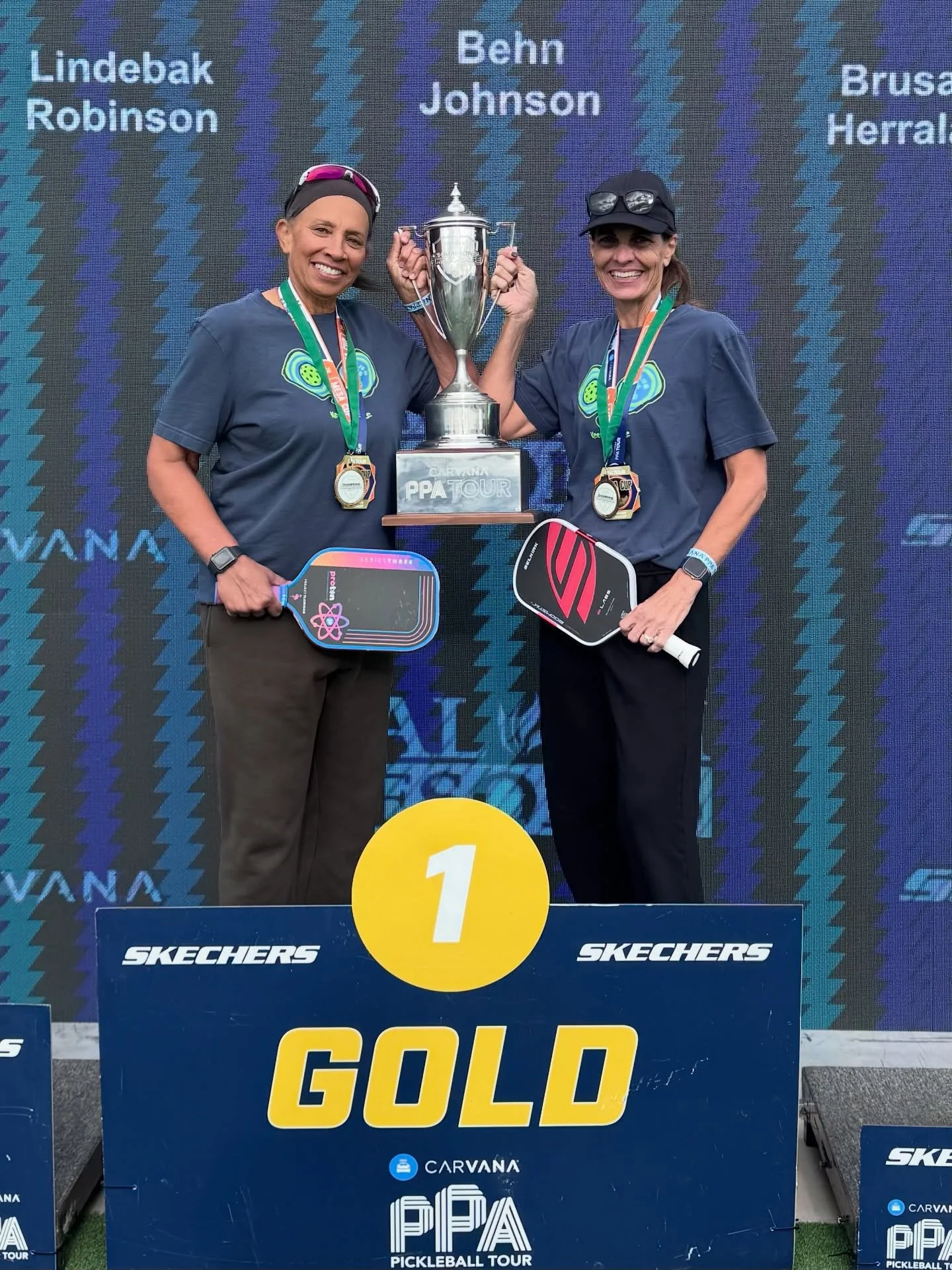 🏆 GOLD MEDAL ALERT 🏆 

Huge congratulations to Kelli &amp; Kris for bringing home GOLD at @ppatour 🥇🔥 

Way to represent and show what championship-level pickleball looks like 💪 

👏 Drop some love in the comments for our GOLD medalists! 👏
#pic