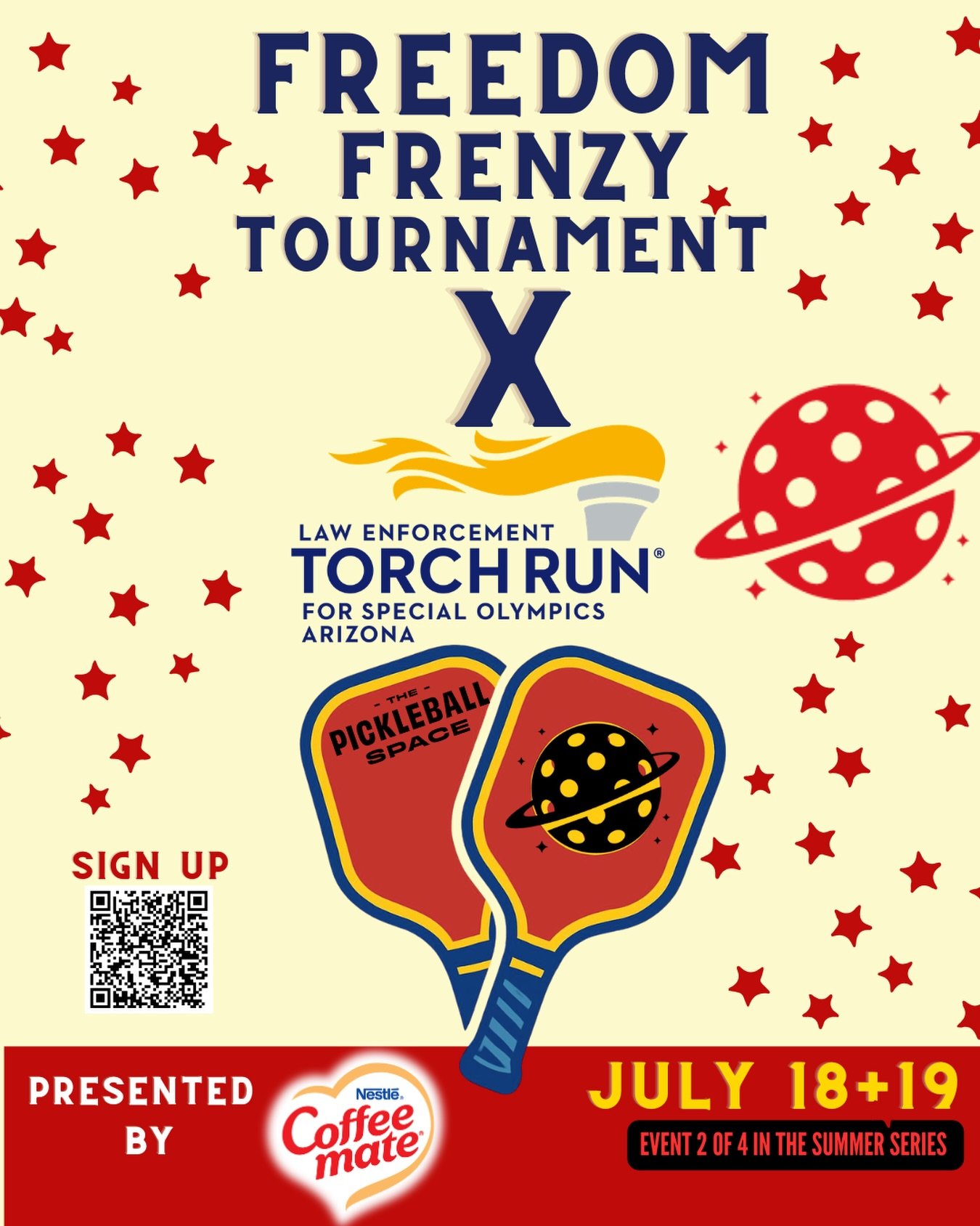 🔥🏓 MISSED OUT ON SLAM INTO SUMMER? 🏓🔥
Don&rsquo;t worry&mdash;we&rsquo;ve got you covered! 
If you didn&rsquo;t get into this weekend&rsquo;s tournament, now&rsquo;s the perfect time to start planning for our July tournament! 💥 ONLY $55!!!!
More