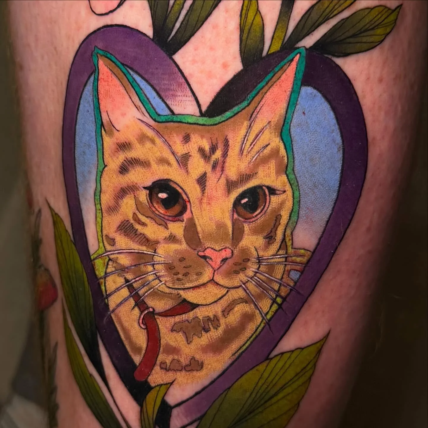 A sweet cat baby for the always lovely @rubysibree 🖤
.
Made with the most love and adoration for furry creatures. Thank you so much for your continued trust and time! I love having you in the studio ☺️🫶🌻