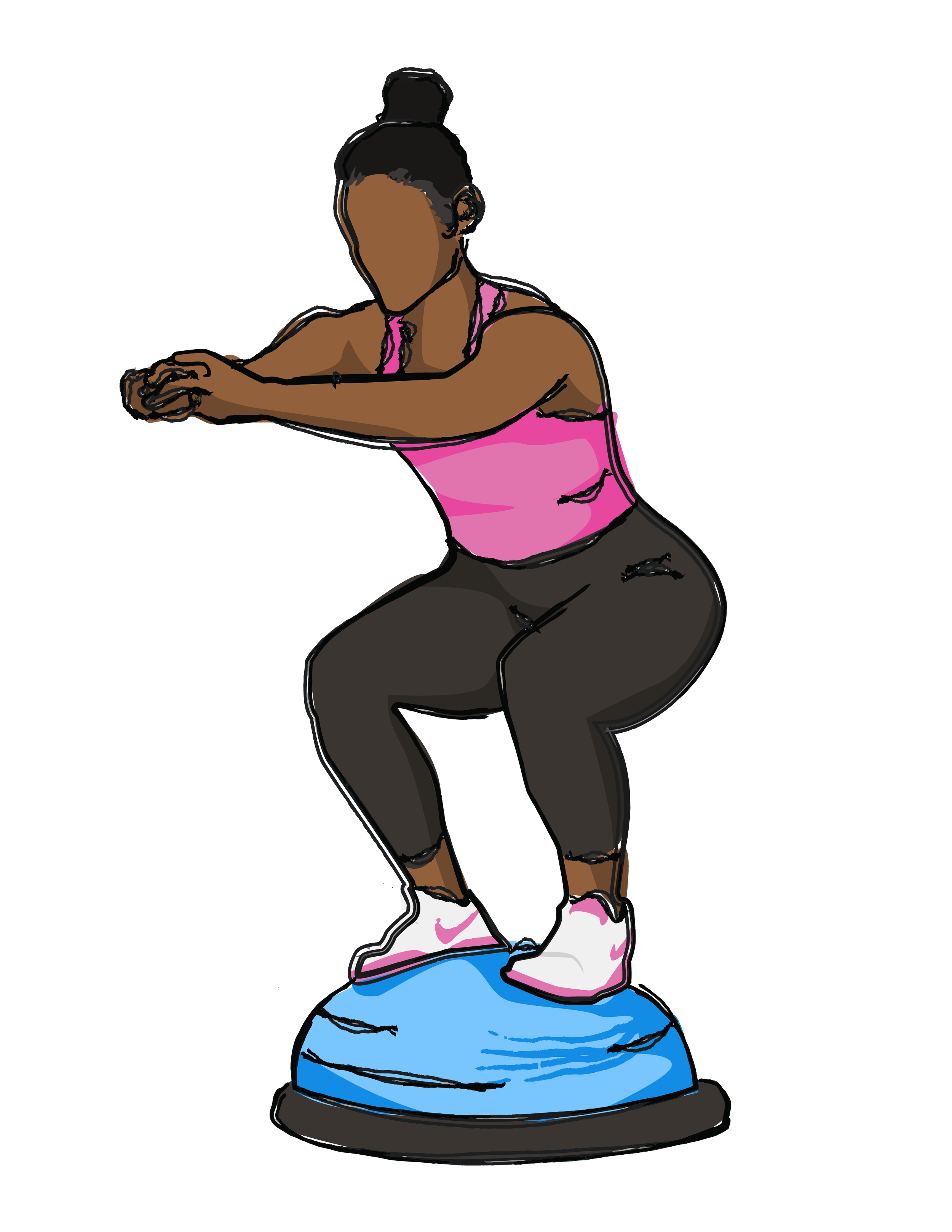 BOSU products for balance and safety