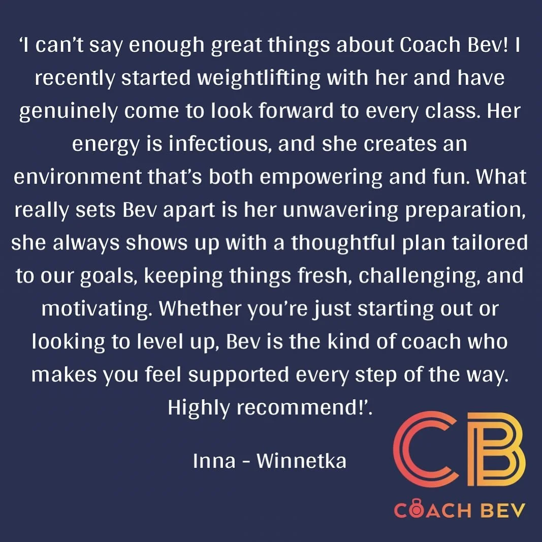 Love a client review&hellip;
Never fails to make my day to get positive feedback like this!!

I am fortunate enough to be able to spend my time supporting awesome women to become stronger, fitter and more empowered! 

It means so much to hear i am ma