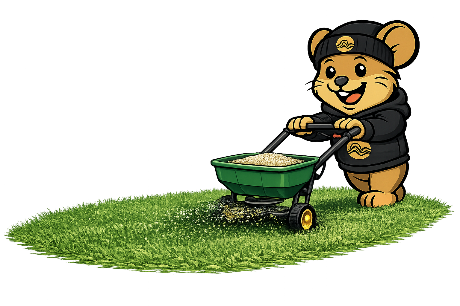 Lawn fertilization service to support healthy turf growth