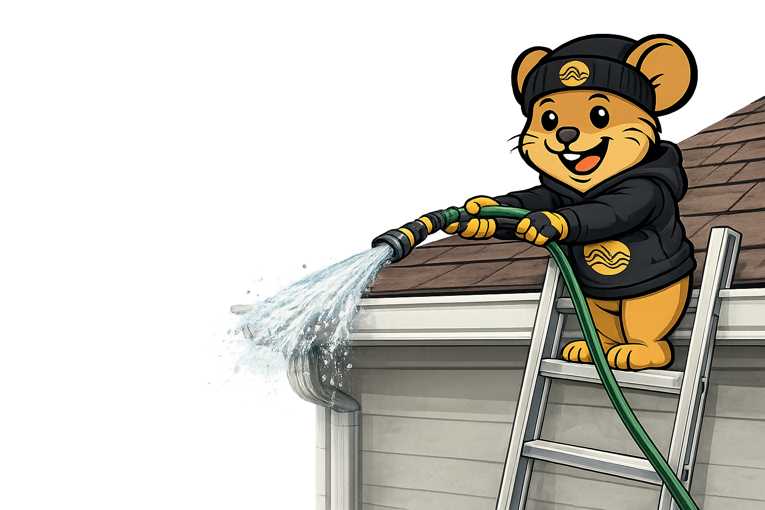 Gutter cleaning service to remove debris and maintain proper drainage