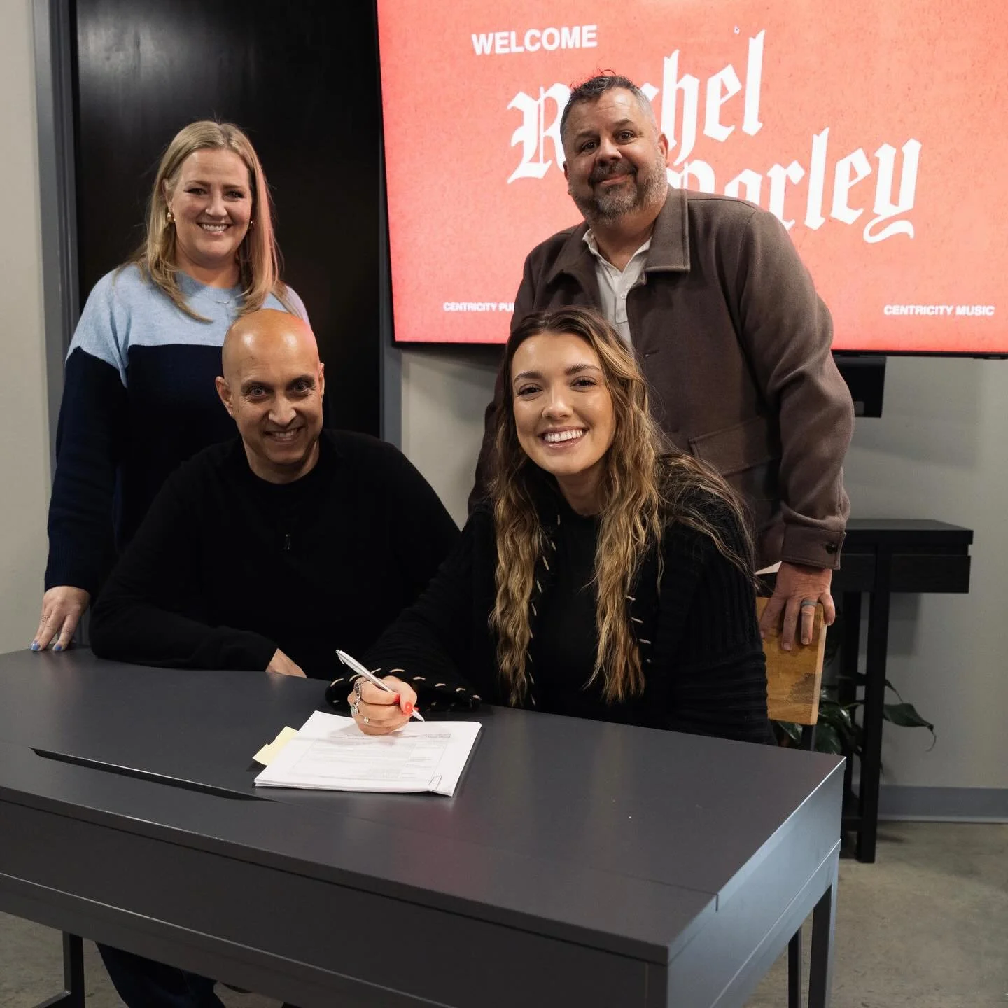 I&rsquo;m so excited for this new era of being a songwriter with Centricity 🥹❤️ this team is 1/1. There&rsquo;s nobody like them. They&rsquo;re full of passion for creatively loving Jesus well, loving people well, working hard, and having so much fu