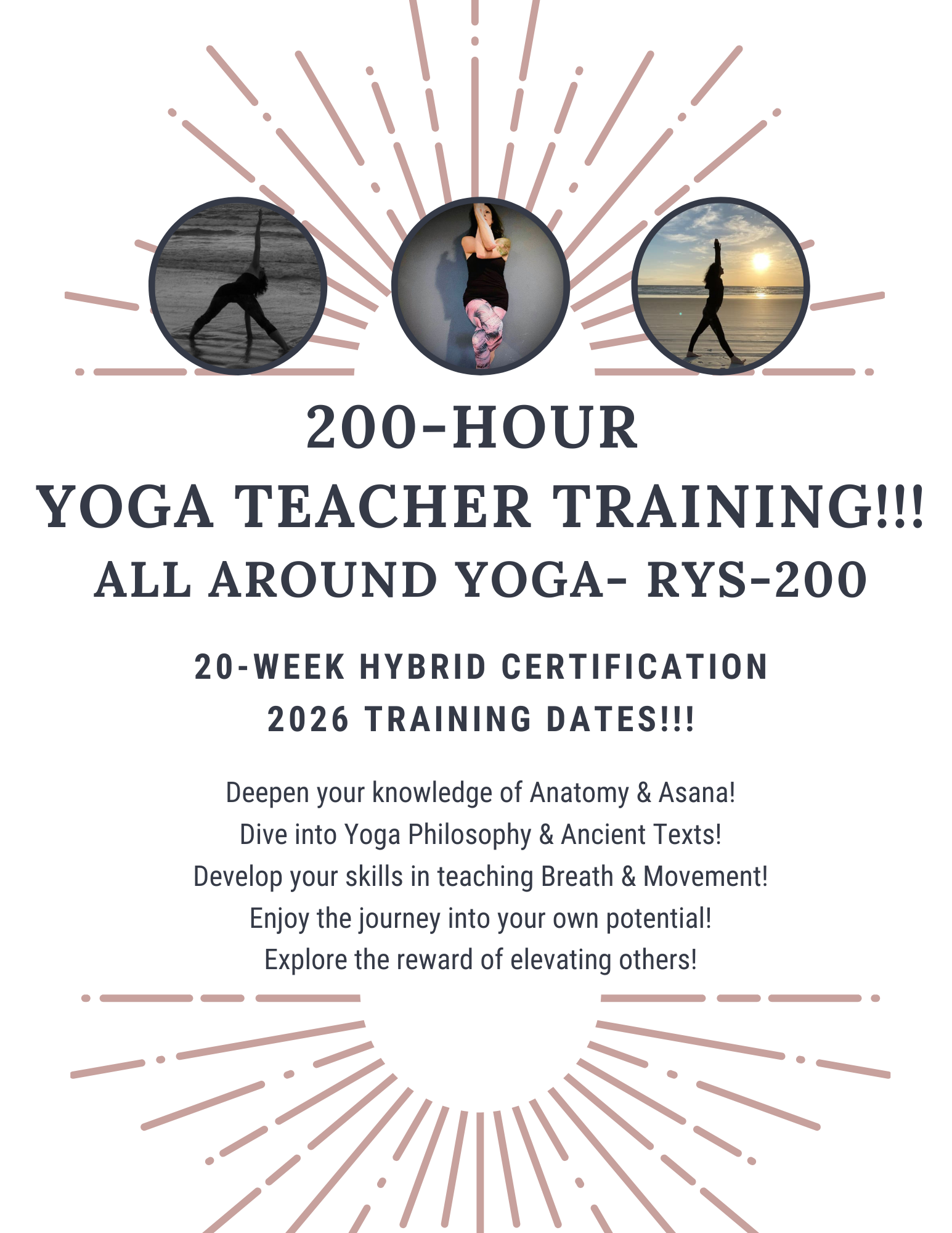 COURSES — All Around Yoga & Fitness