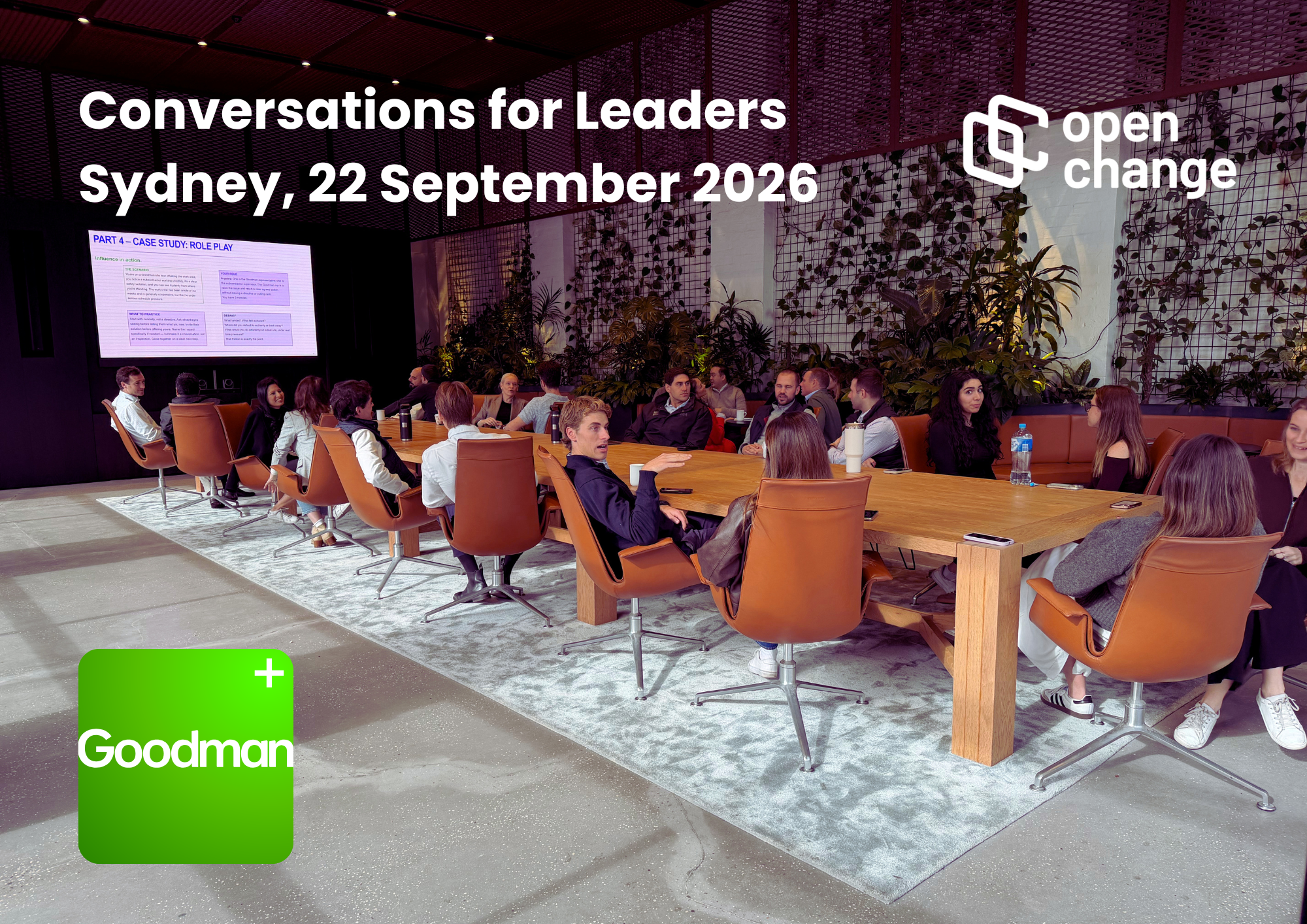 Conversations for Leaders - Sydney 22 September 2026
