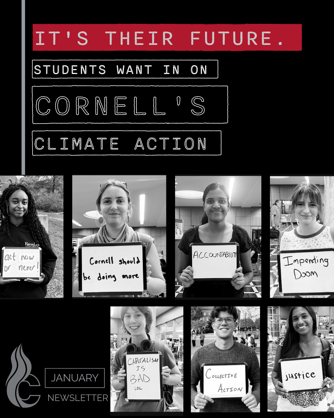 Students want climate action
