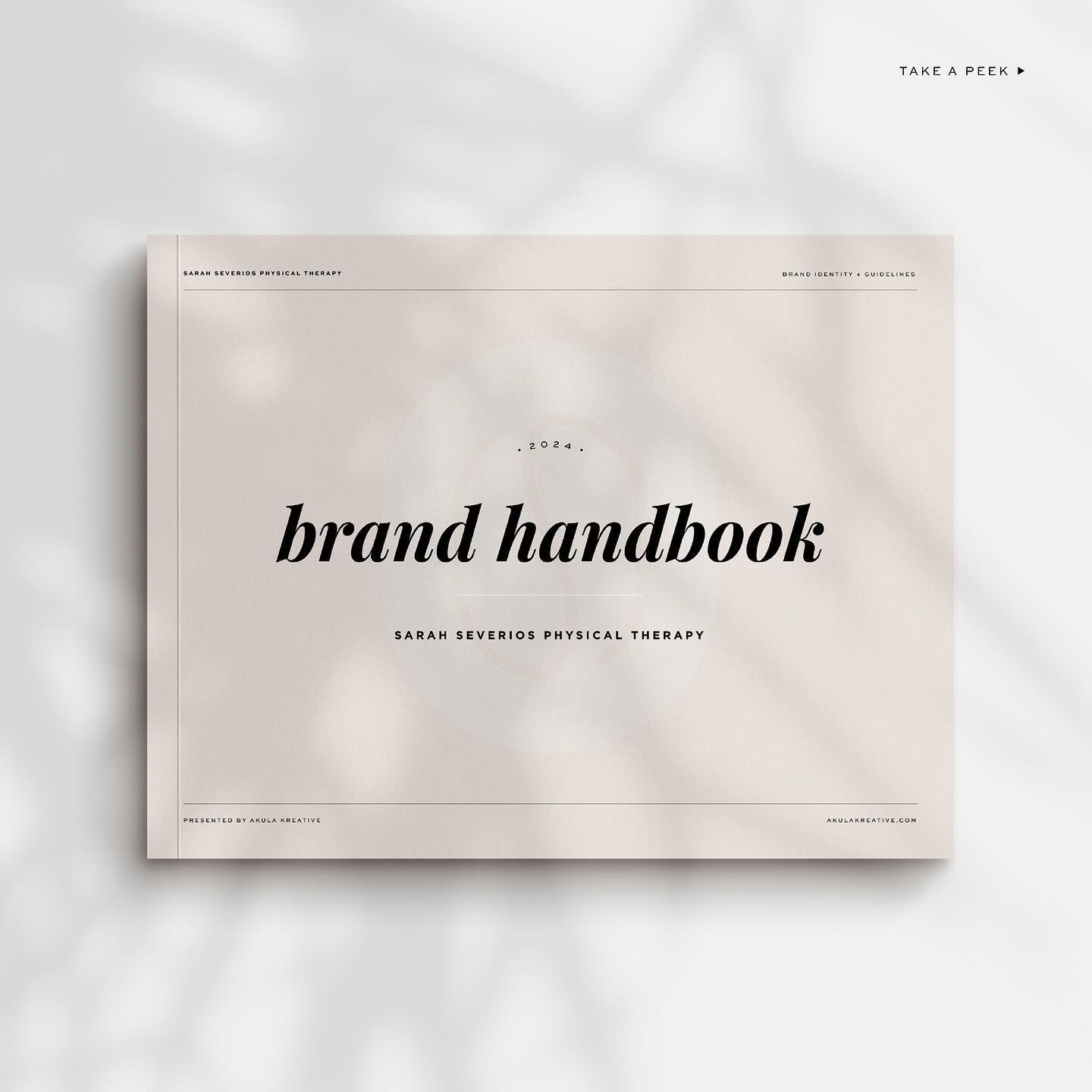 Scroll through for a sneak peek of Dr. Sarah Severios&rsquo; brand launch (as well as an inside look into our new and improved Brand Handbook)!

Sarah Severios Physical Therapy is a Los Angeles based private practice that offers personalized, holisti