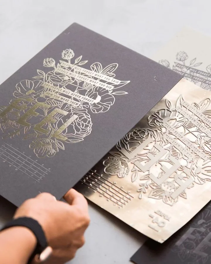 In our increasingly digital world, people are craving more sensory-rich experiences&hellip;from subtle textures and layered imagery on websites, to the soft, rippled surfaces of letterpress printed stationery. Business cards may have disappeared for 