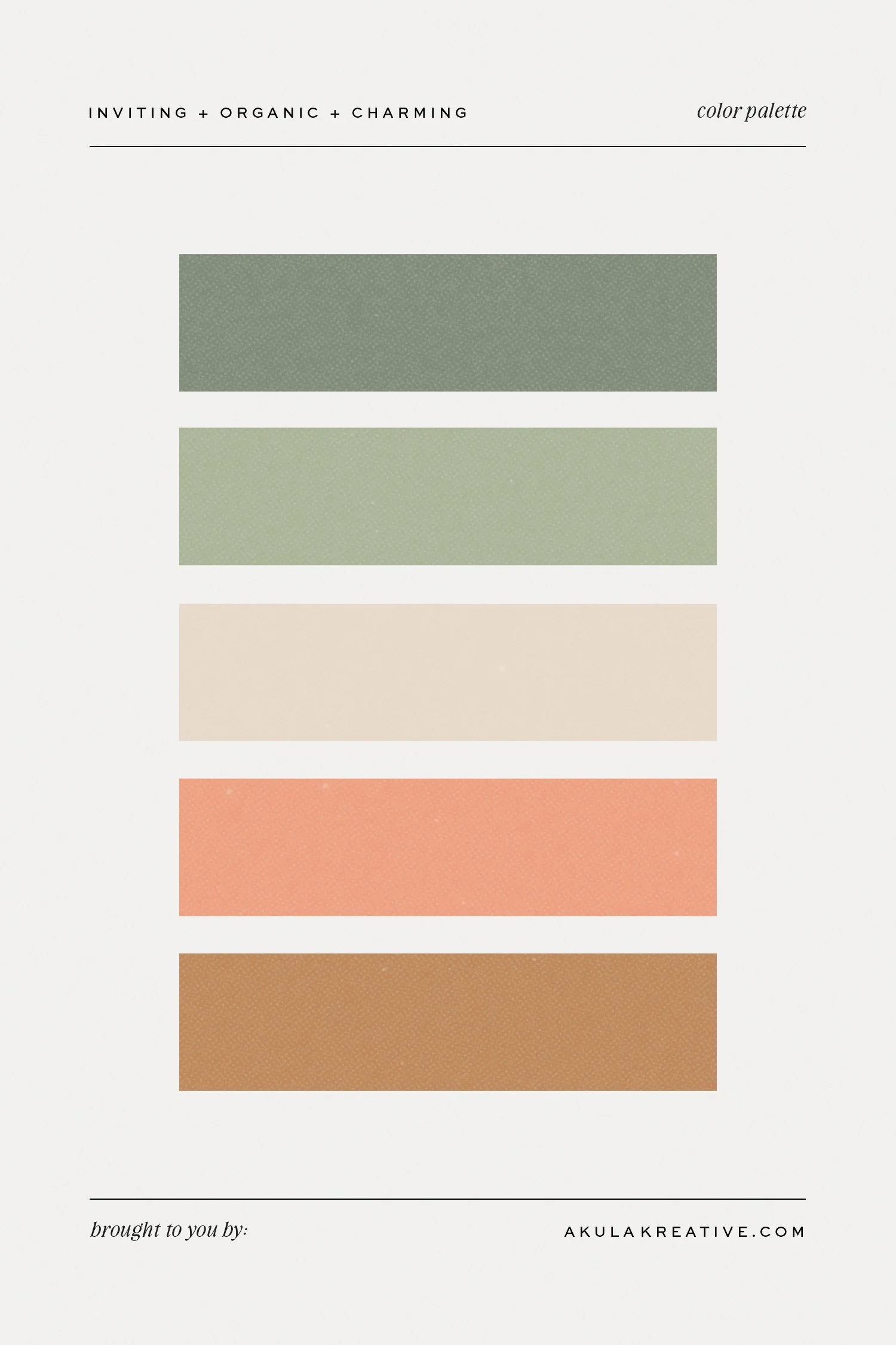 an inviting, Taylor Hill inspired color palette