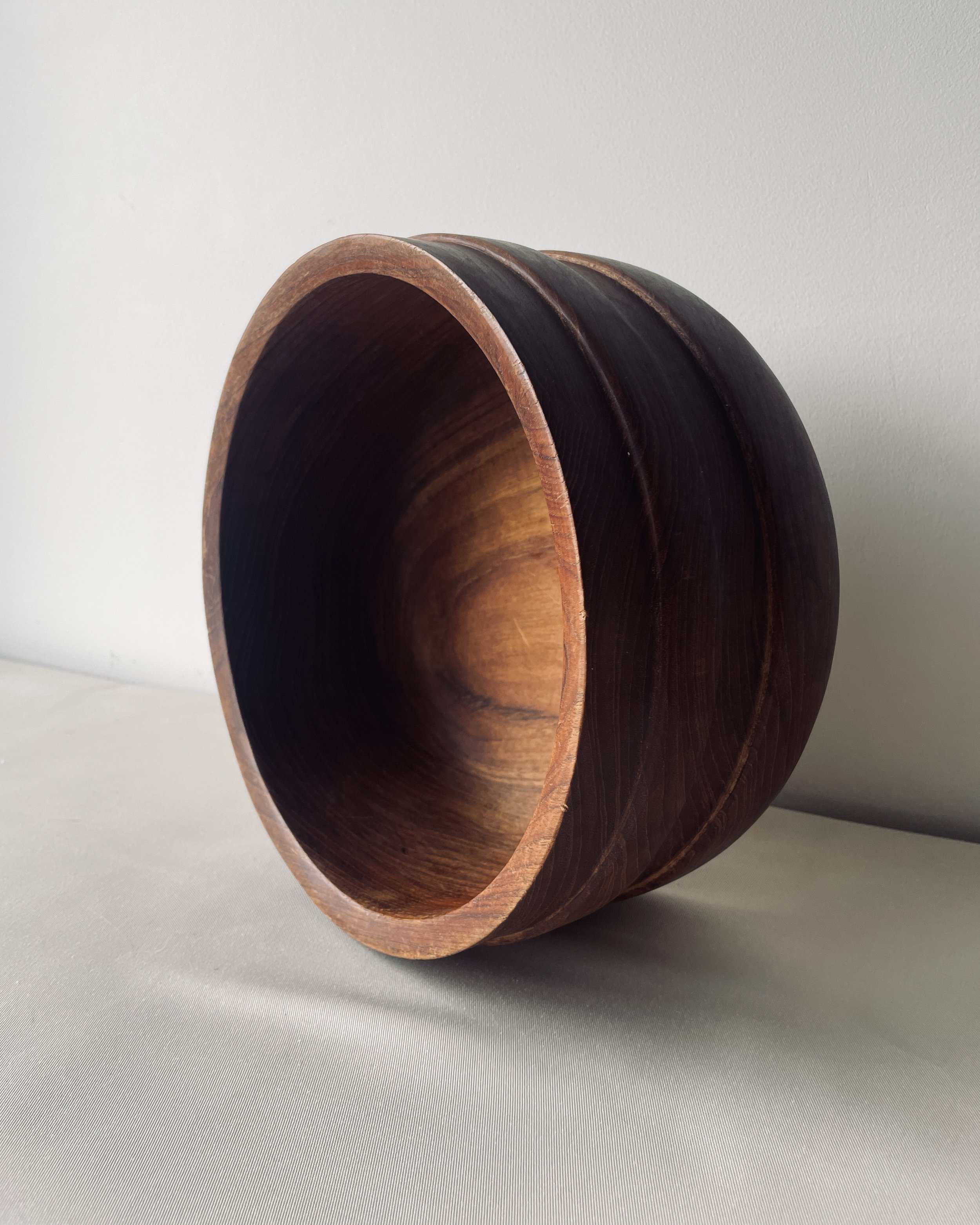 Vintage wooden bowl