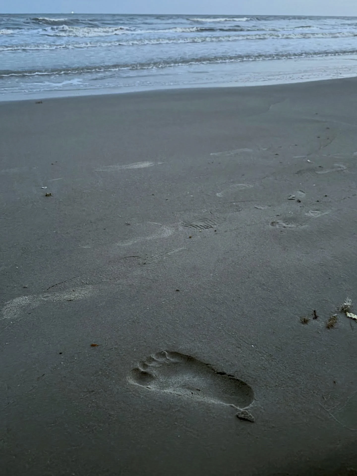 Footsteps to follow
Care for others; love them well
Just as He loves you

&mdash;

&ldquo;Before the Passover celebration, Jesus knew that his hour had come to leave this world and return to his Father. He had loved his disciples during his ministry 