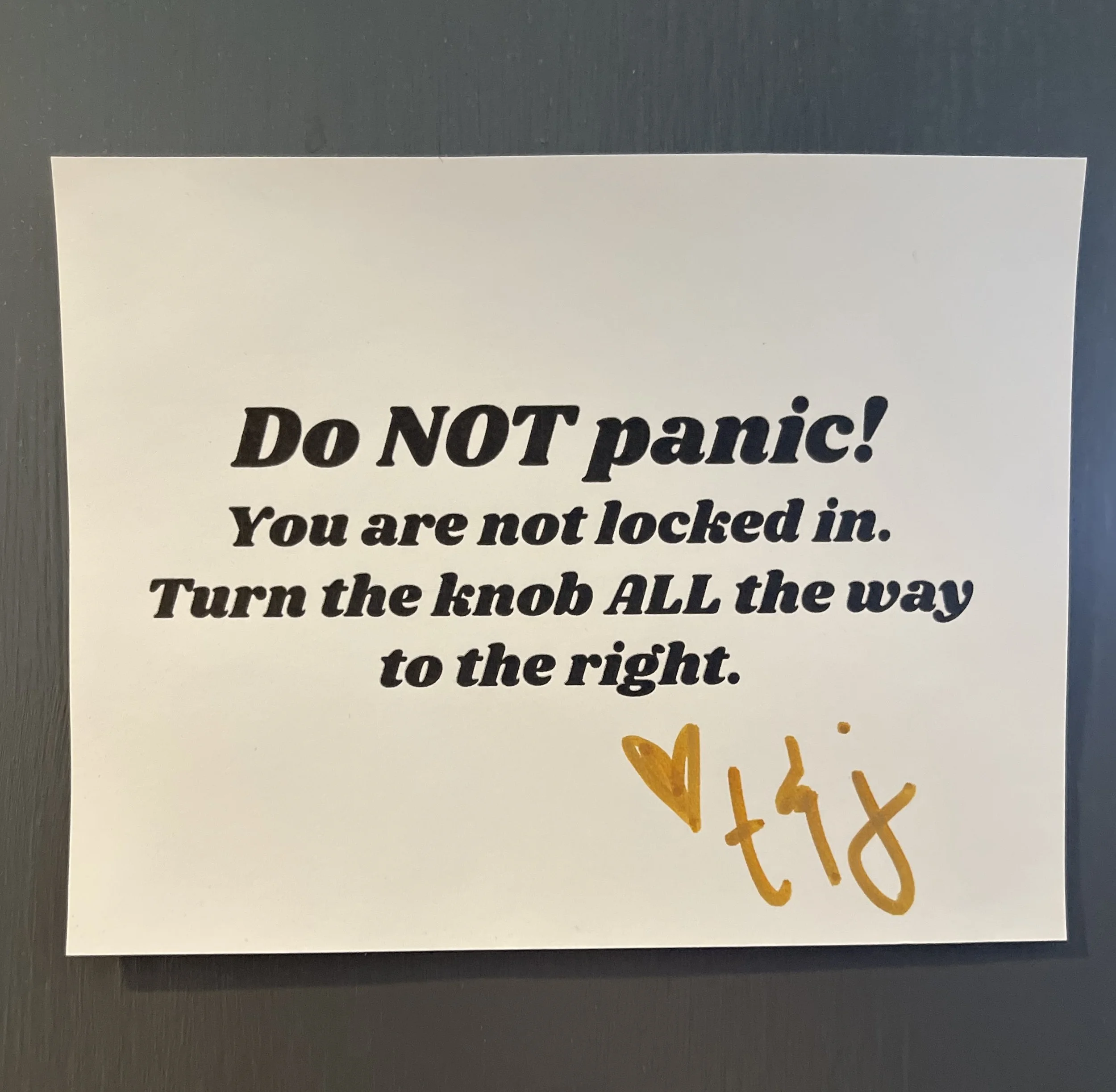 You’re Not Stuck