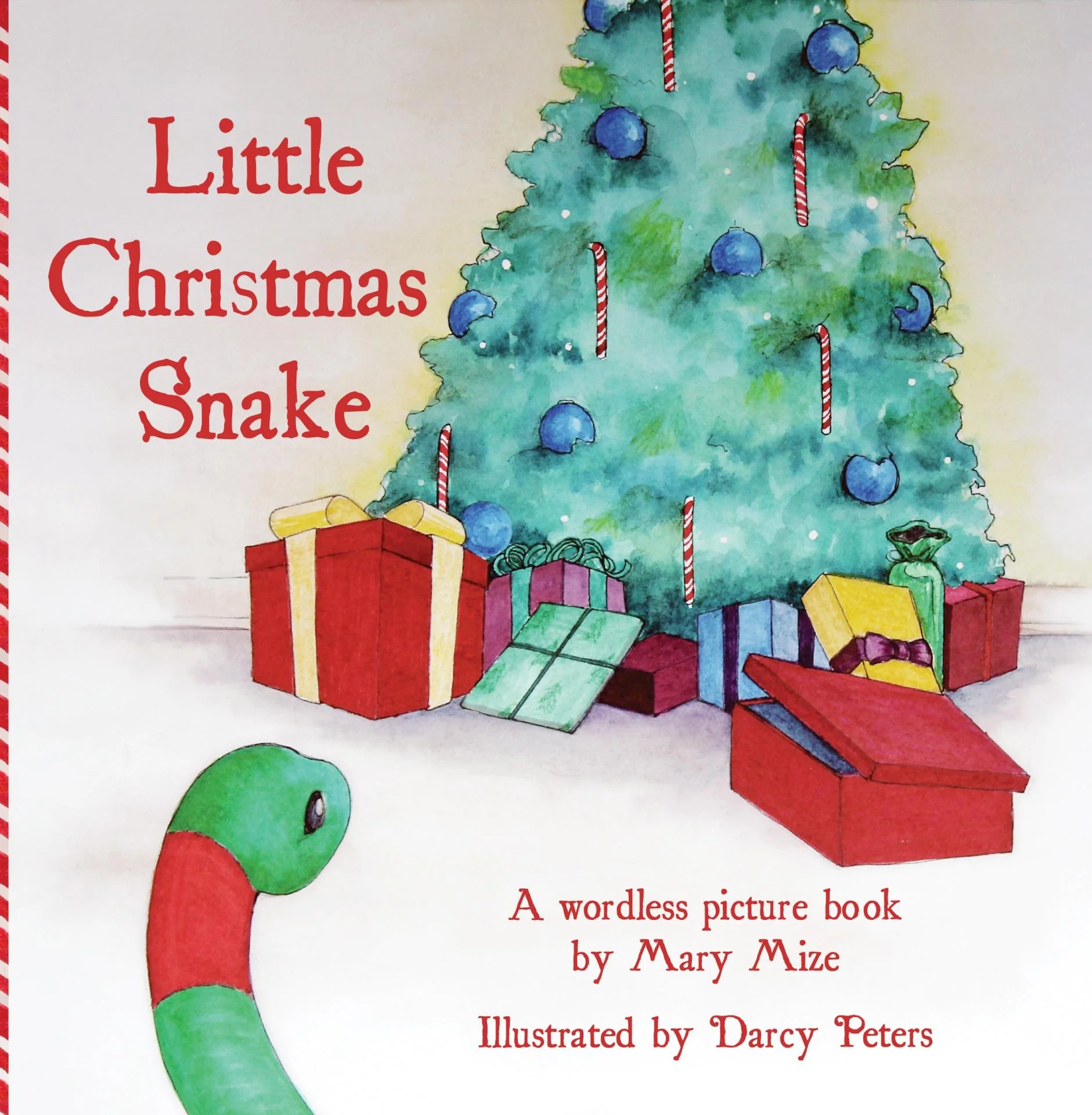 Little Christmas Snake Wordless Picture Book