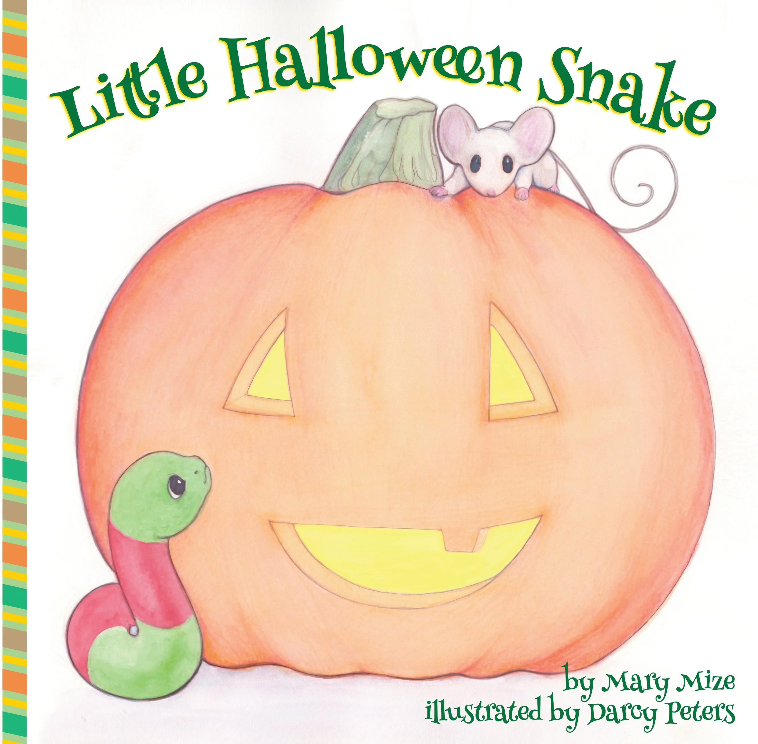Little Halloween Snake Wordless Picture Book