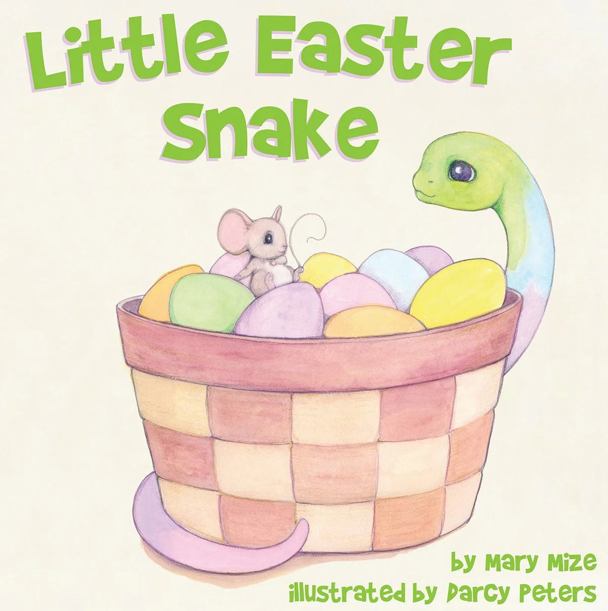 Little Easter Snake Wordless Picture Book