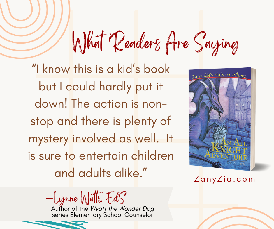 “I know this is a kid’s book but I could hardly put it down! The action is non-stop and there is plenty of mystery involved as well.  It is sure to entertain children and adults alike.”