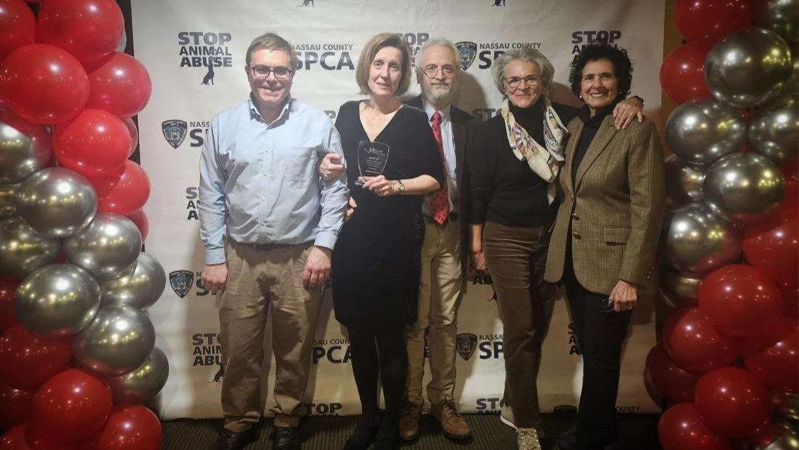 On Thursday November 6th, 2025, Noelle&rsquo;s Ark was honored with a Nassau County SPCA Humane Hero award for its work and that of organization founder, Dr. Noelle La Croix. We are very proud to have received this honor from such a wonderful organiz