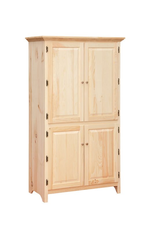 Pine Xl Pantry Cabinet Dr535u Knock