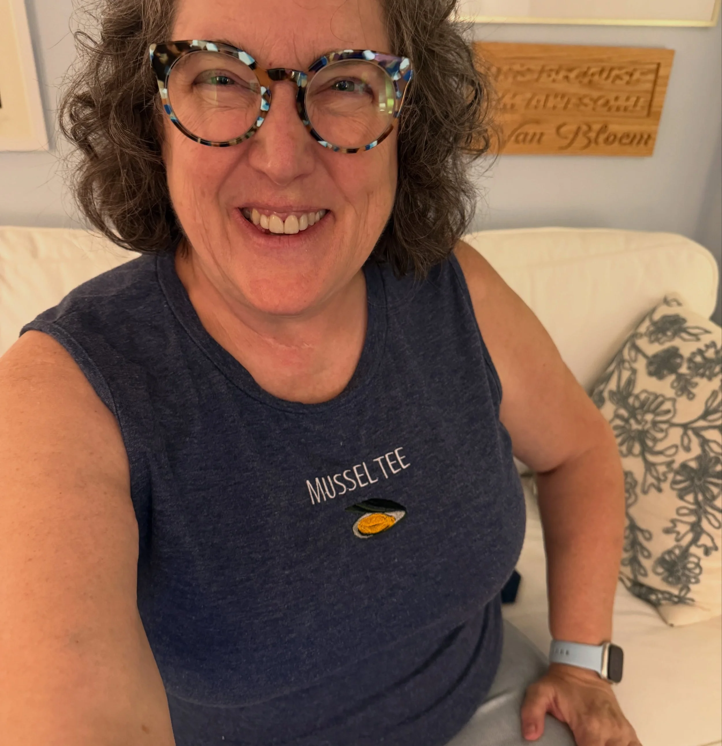 I saw this shirt on someone and thought it was so clever (and on brand&hellip;duh😆), I came home and knocked one out for myself. Love it!