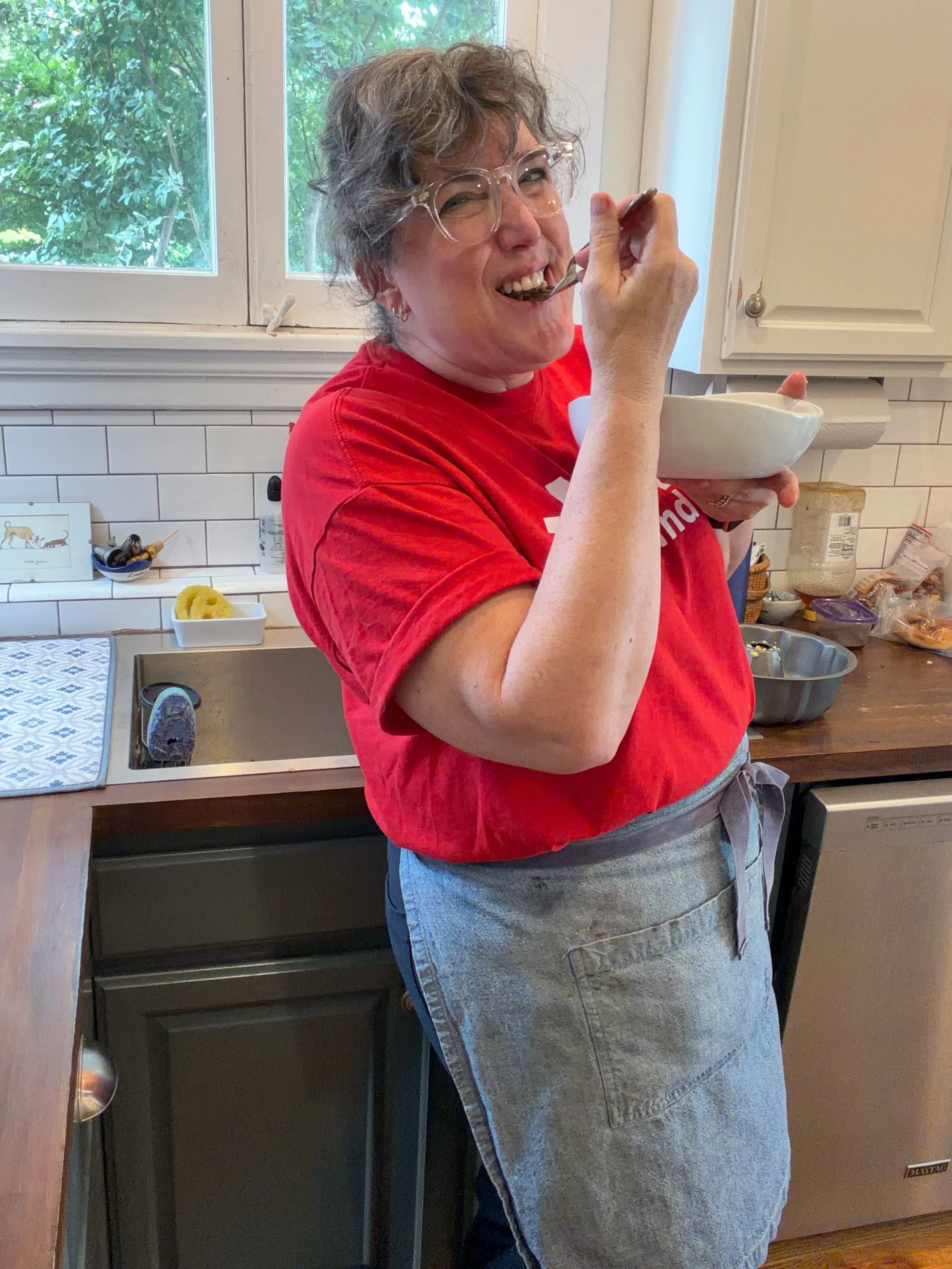 I swear, I don&rsquo;t even know if I could sit to eat any more-I&rsquo;ve been standing for 25 years!🤭🤣 Stellar class today with one of my favorite menus to date. Interested? The next class is October 3, but if you join my email list, I&rsquo;ll s