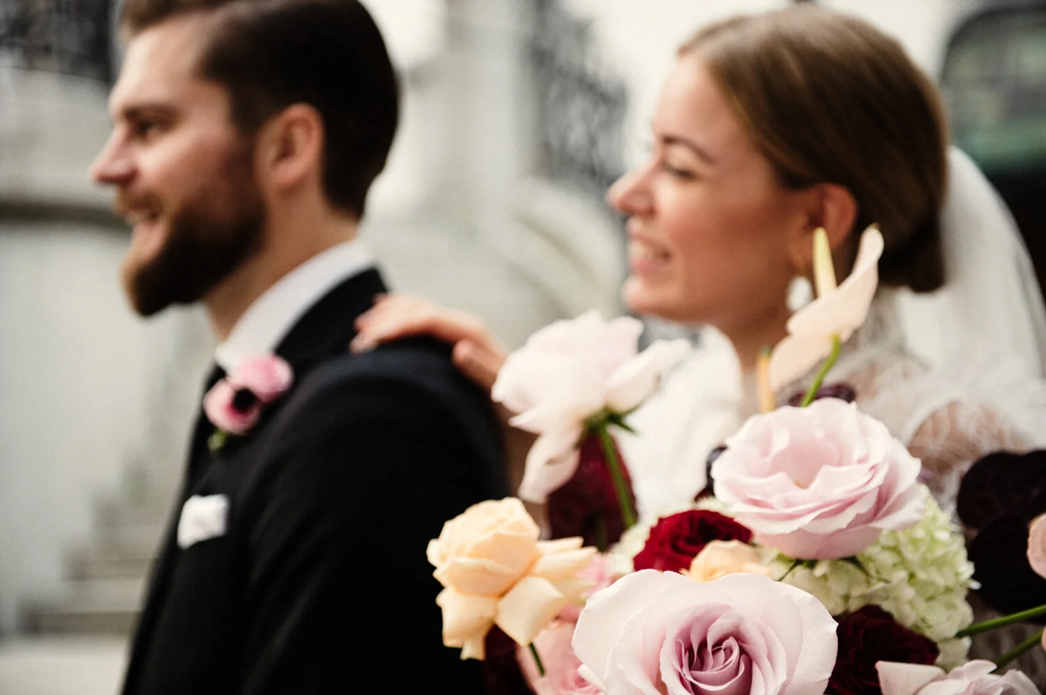 Brudbukett från Poppy Kalas.