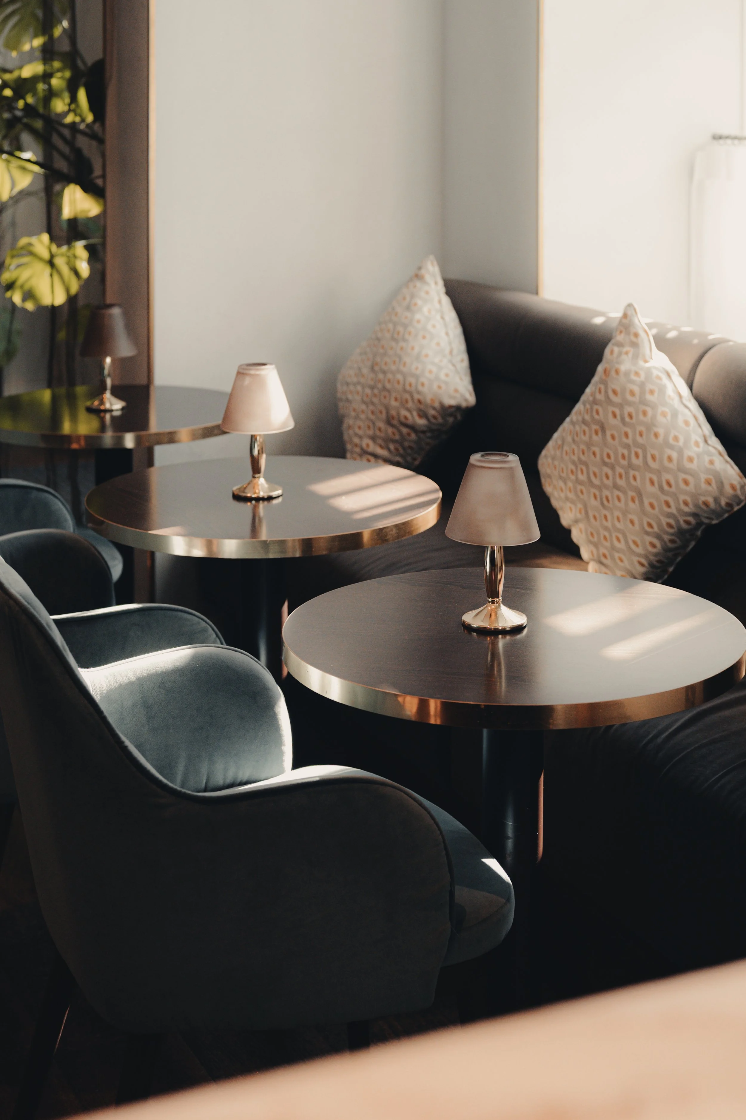 Wide angle restaurant interior photography for commercial use in Scotland