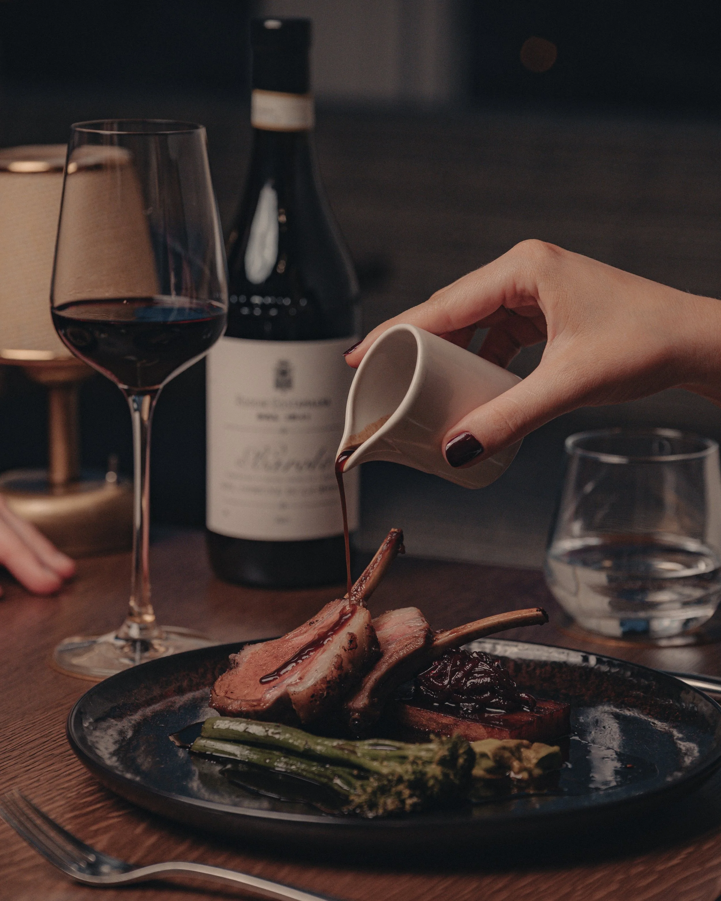 Restaurant and culinary photography by Angel Gonzalez, capturing food, craftsmanship and atmosphere at KIN.