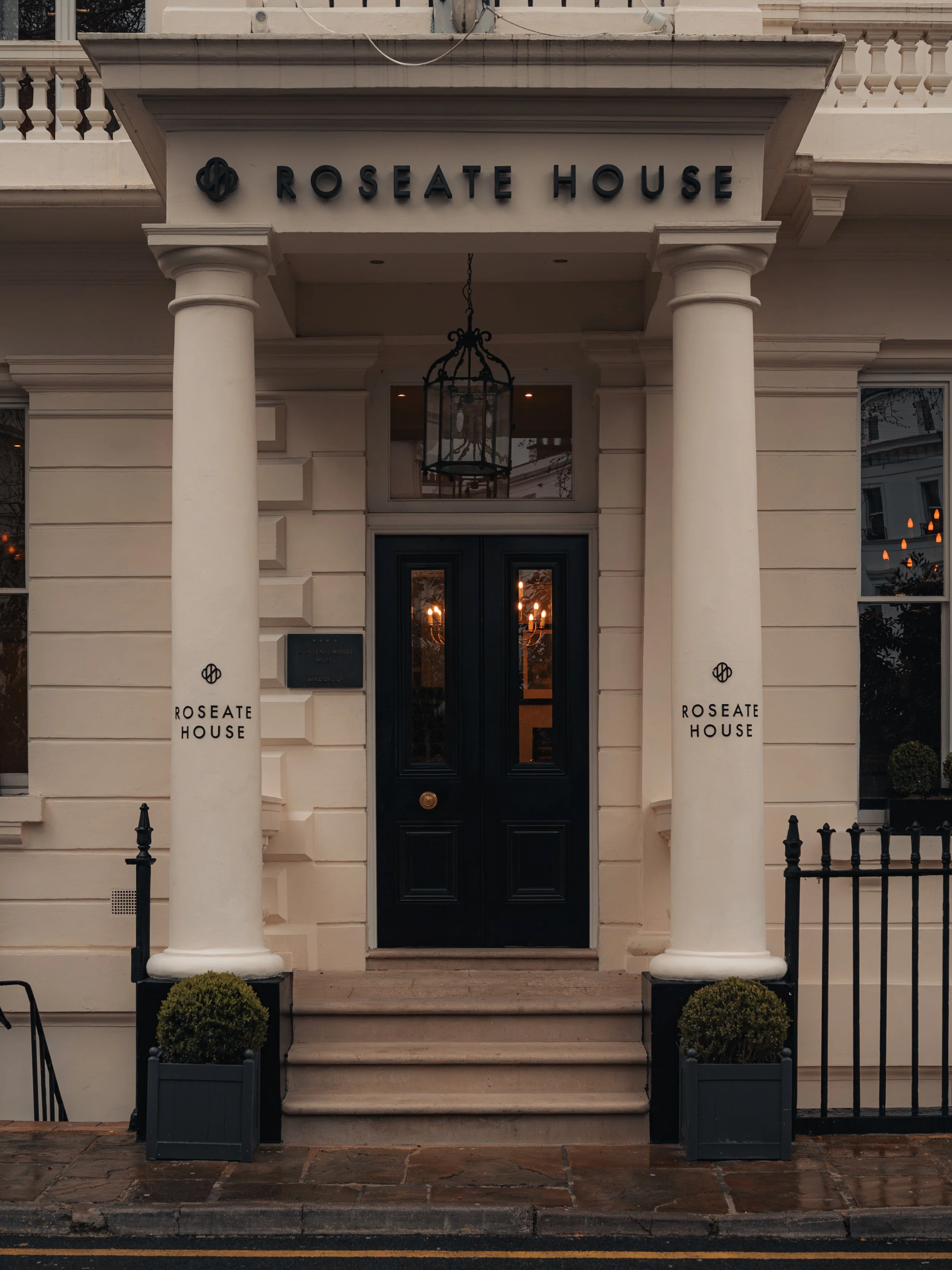 Luxury hotel interior photography in Edinburgh, dinning room