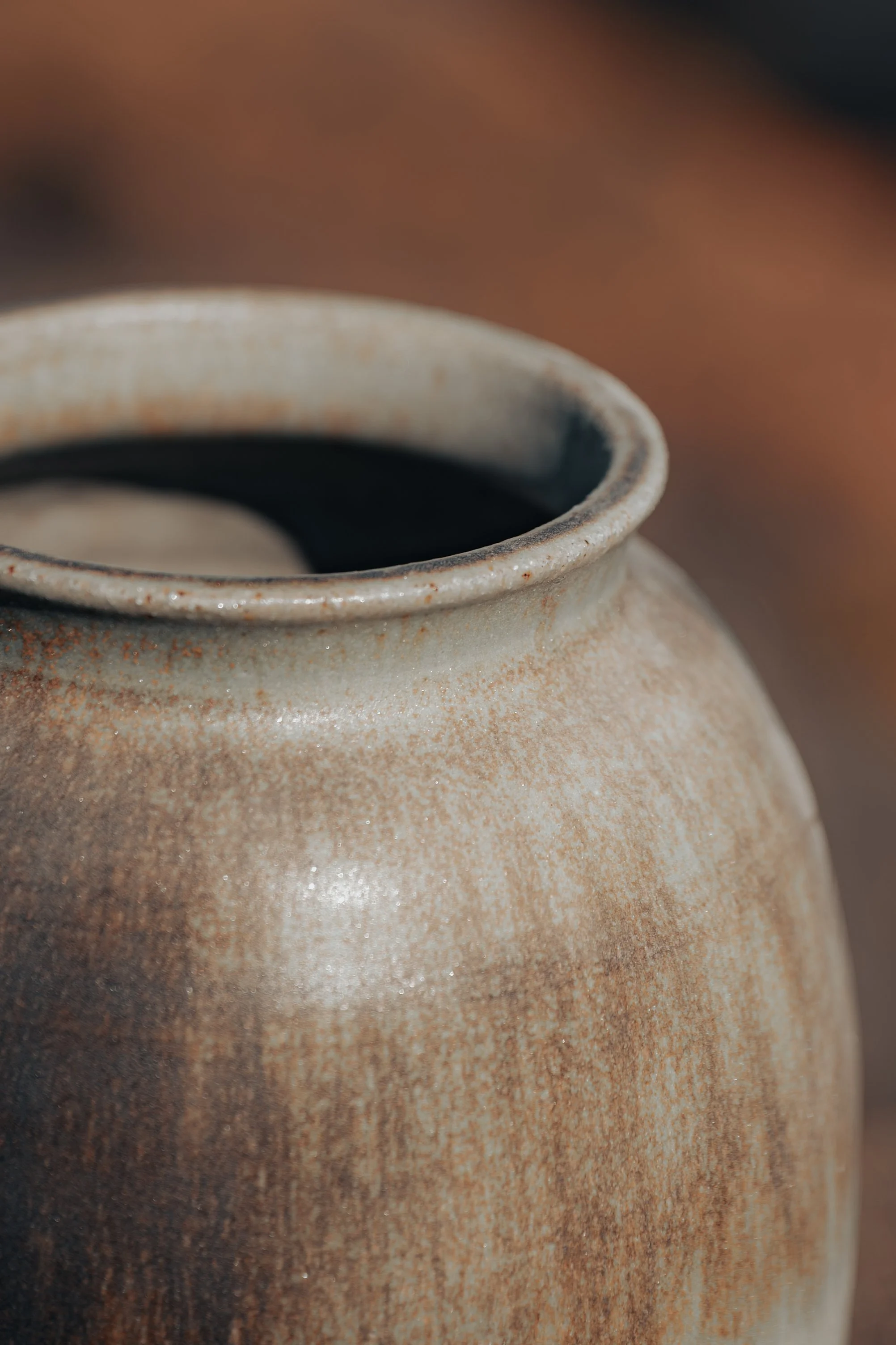 Contemporary pottery photographed with soft natural light.
