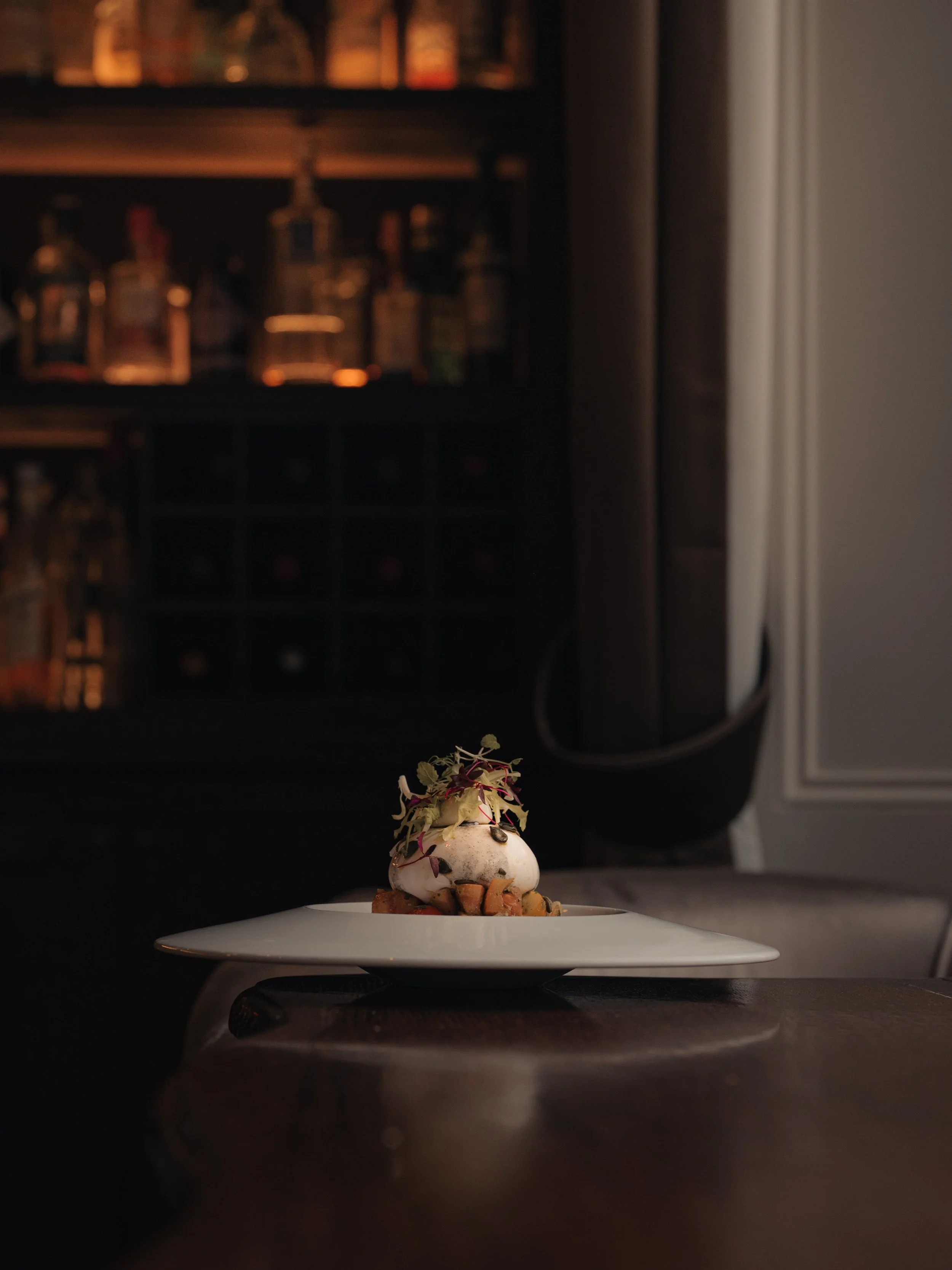 Luxury hotel interior photography in Edinburgh, dinning room

