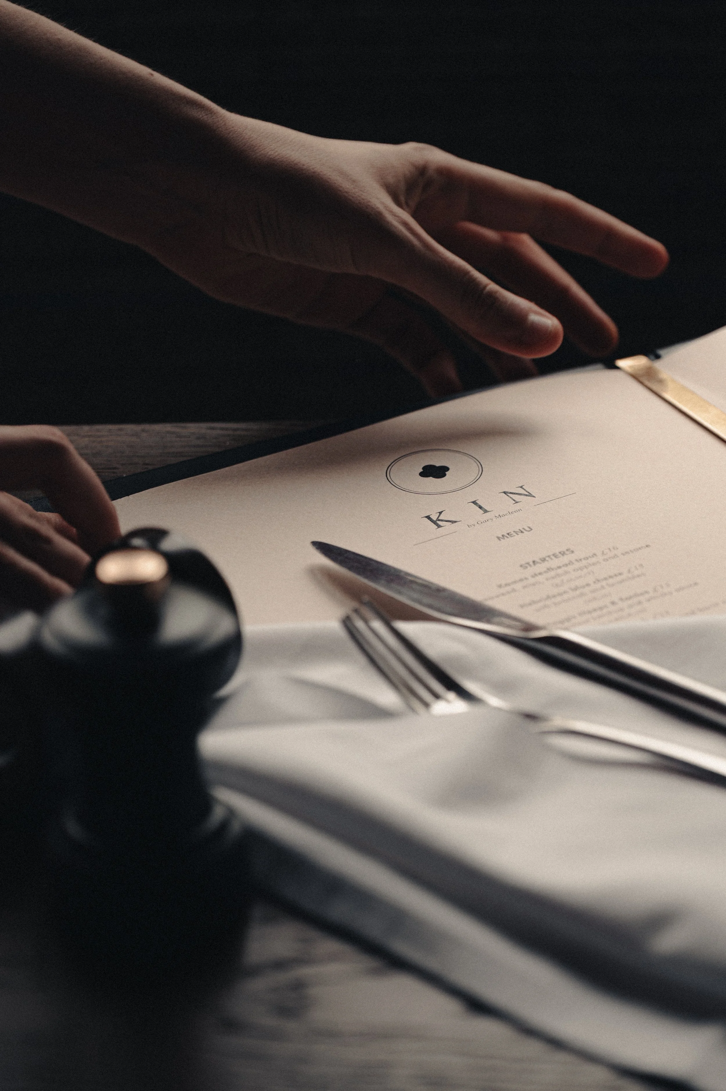 Restaurant and culinary photography by Angel Gonzalez, capturing food, craftsmanship and atmosphere at KIN.