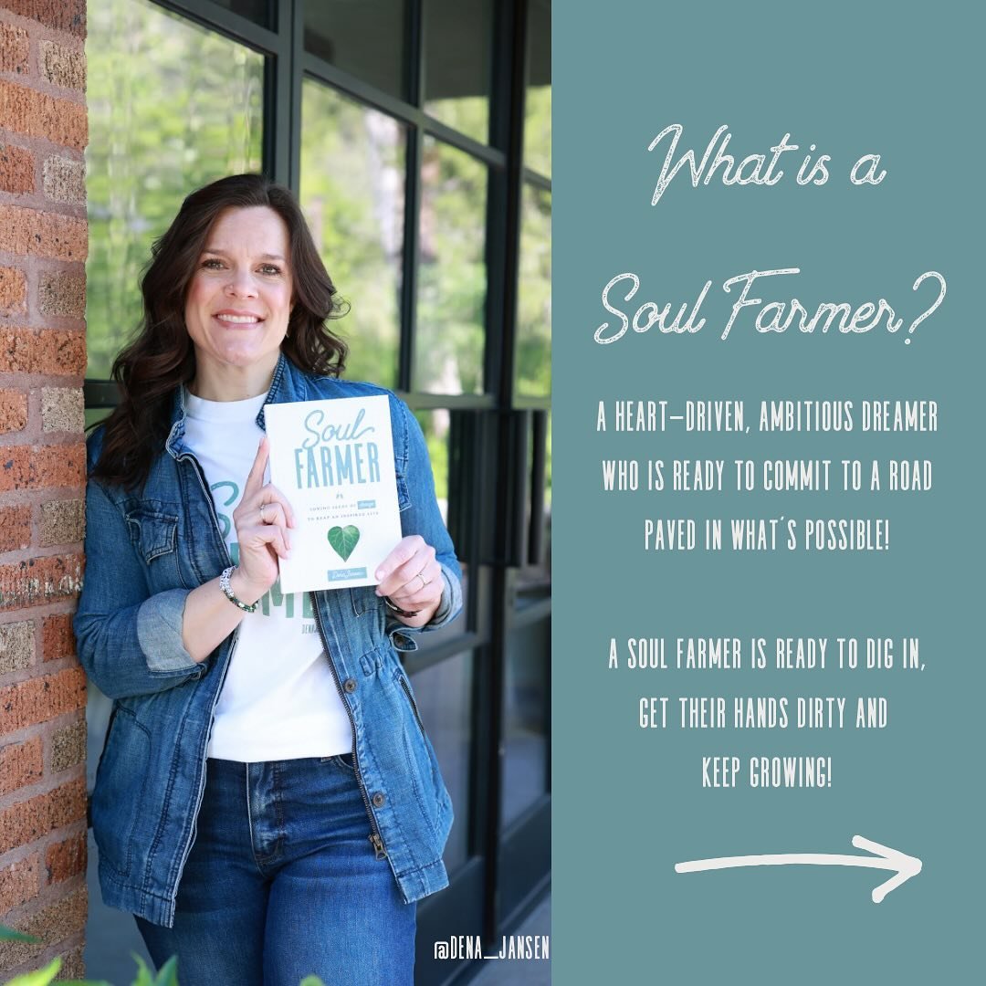 🙋🏼&zwj;♀️Calling all SOUL FARMERS! 

If you are ready to grow and LOVE to WEAR WORDS THAT MATTER, we have just the thing for you at the Soul Farmer Spring Shop at denajansen.com! 

All the goods DROP at 11am, April 13! 

🌱 Soul Farmer inspired mer